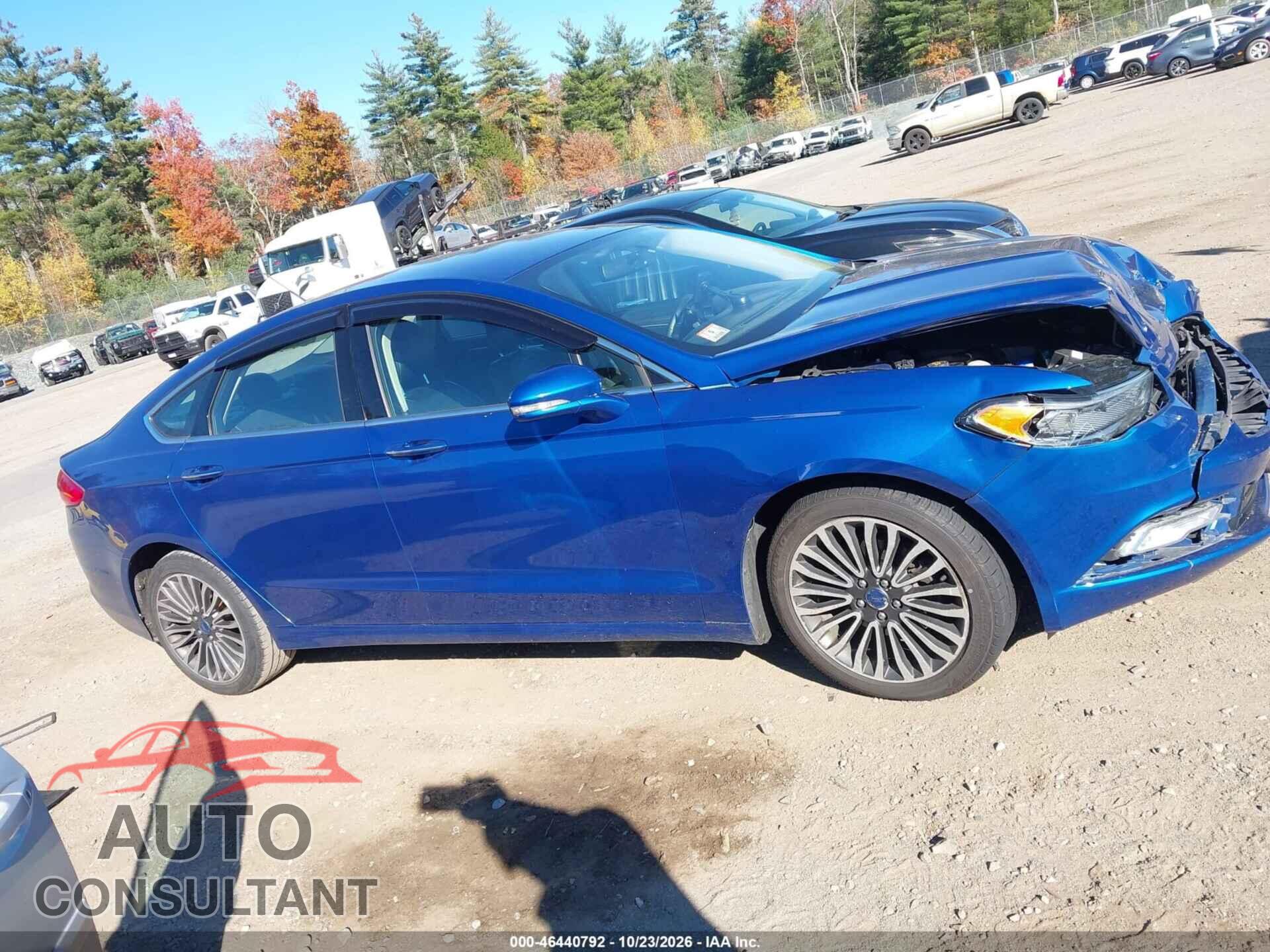 FORD FUSION 2017 - 3FA6P0T93HR320107