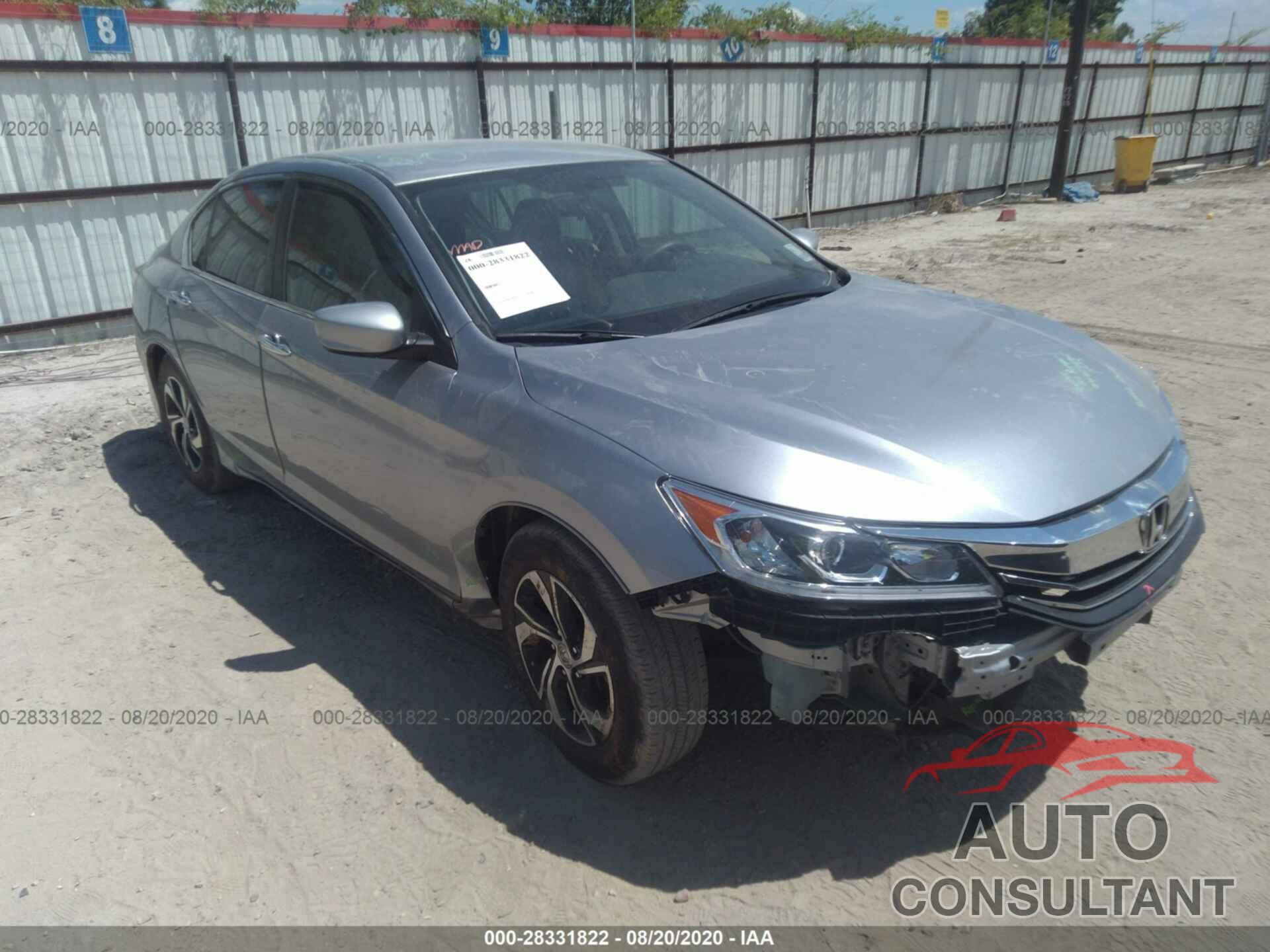 HONDA ACCORD SEDAN 2017 - 1HGCR2F3XHA142413