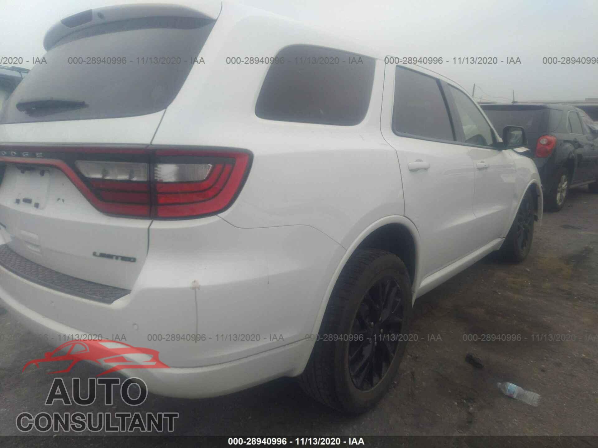 DODGE DURANGO 2016 - 1C4RDJDG9GC485840