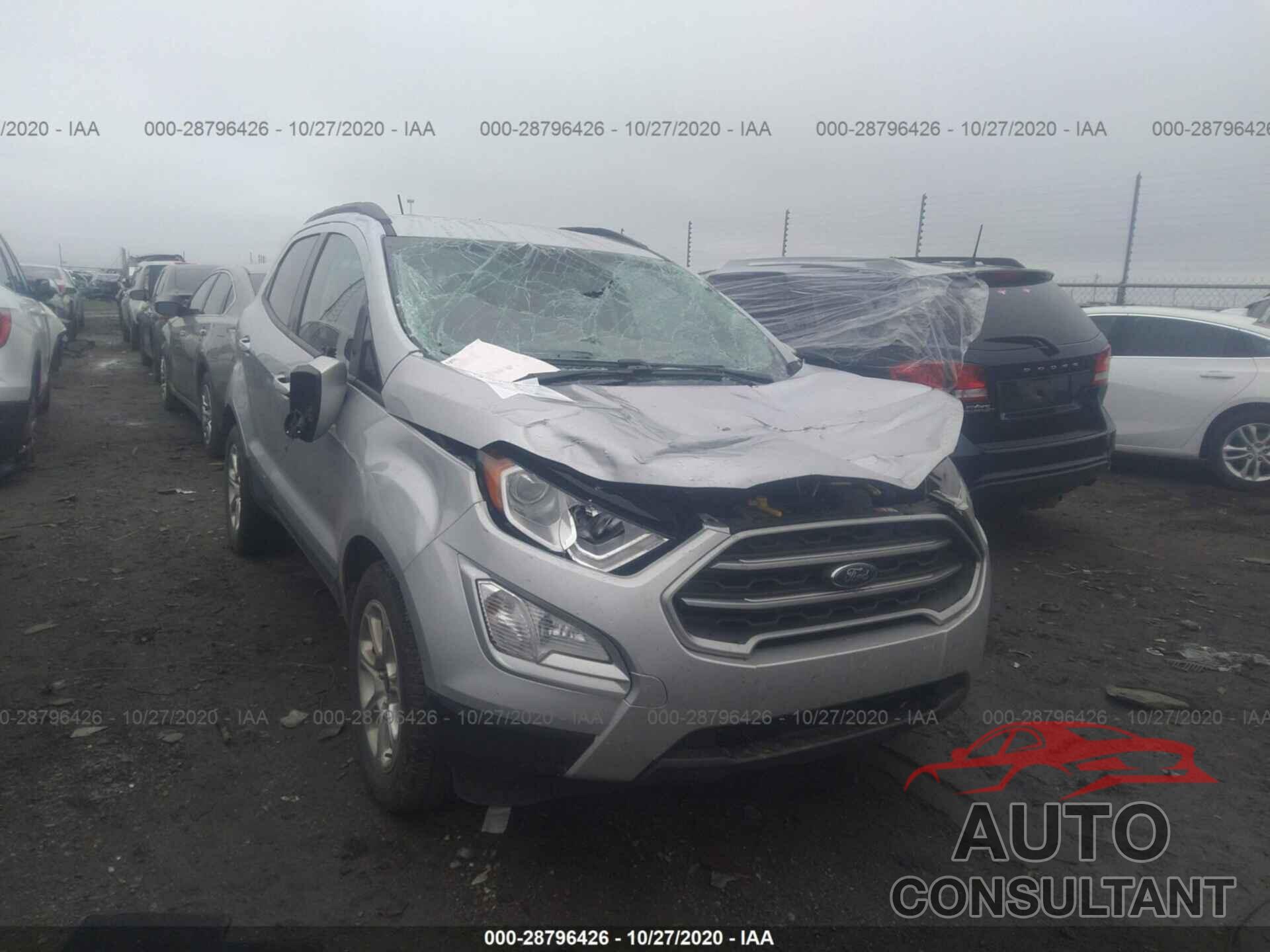 FORD ECOSPORT 2019 - MAJ3S2GE0KC273984