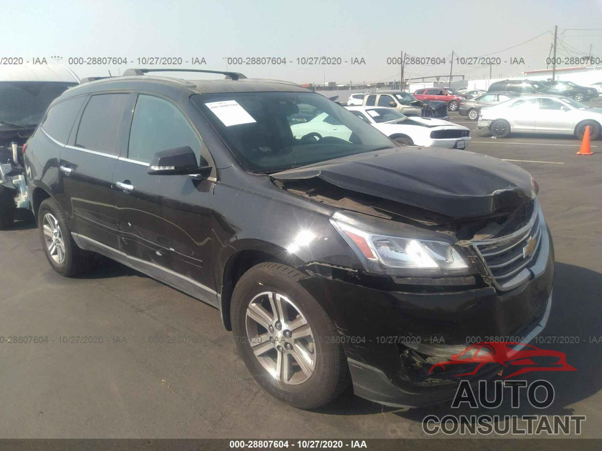 CHEVROLET TRAVERSE 2016 - 1GNKRHKD2GJ304231