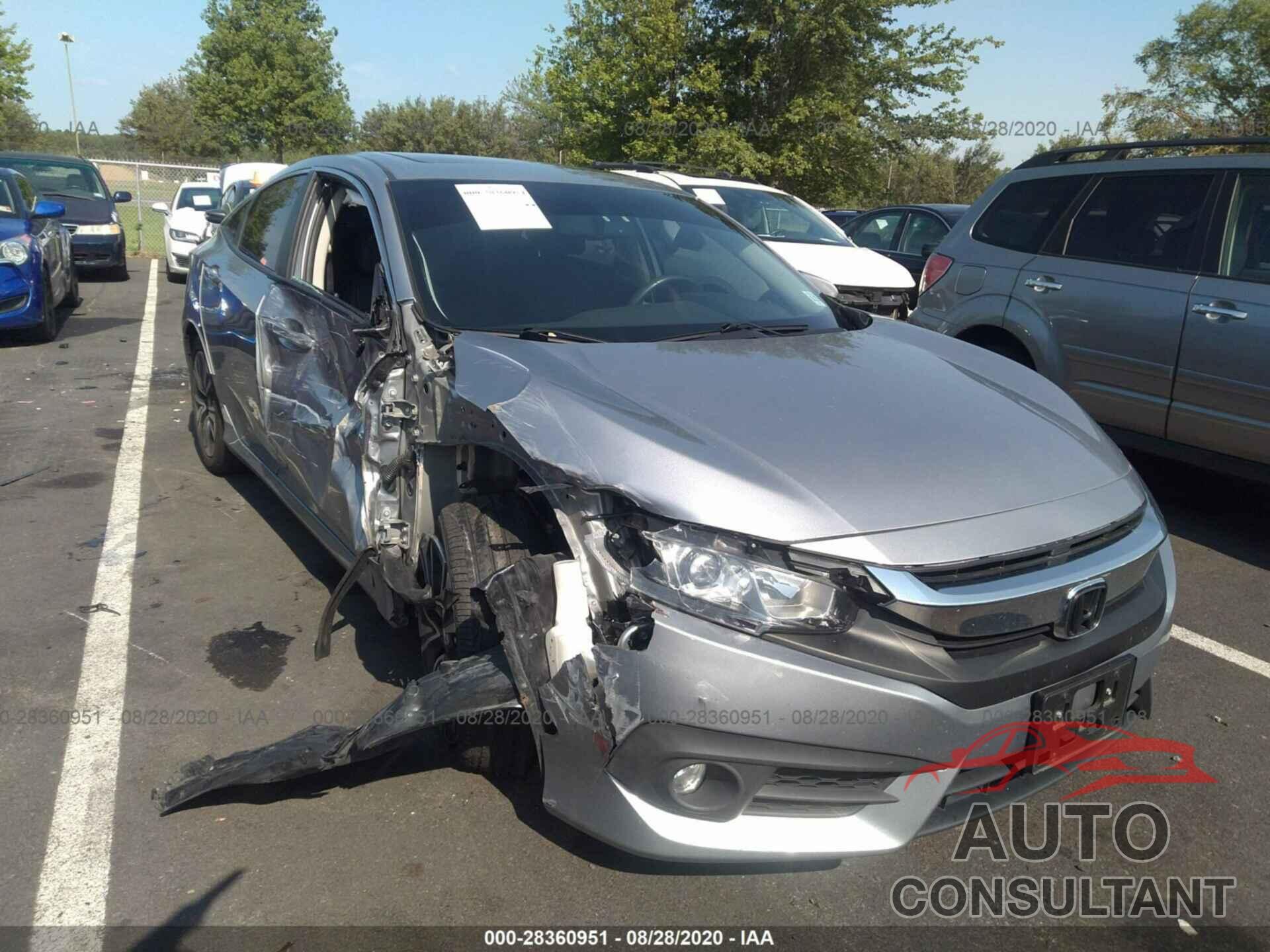 HONDA CIVIC SEDAN 2016 - 19XFC1F74GE036206