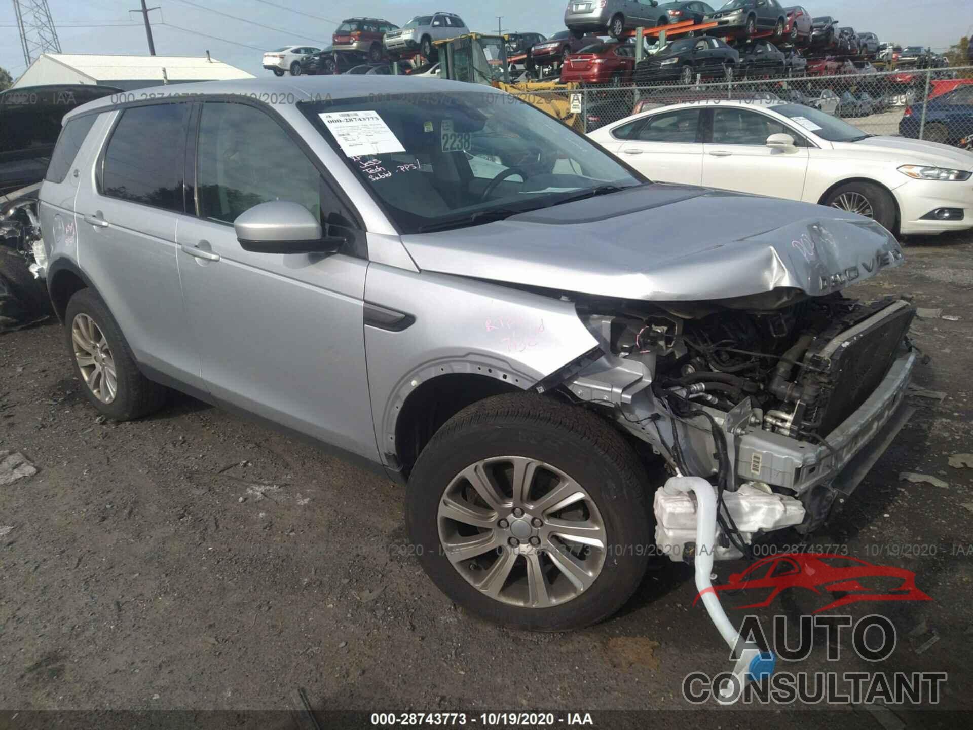 LAND ROVER DISCOVERY SPORT 2016 - SALCP2BG9GH581775