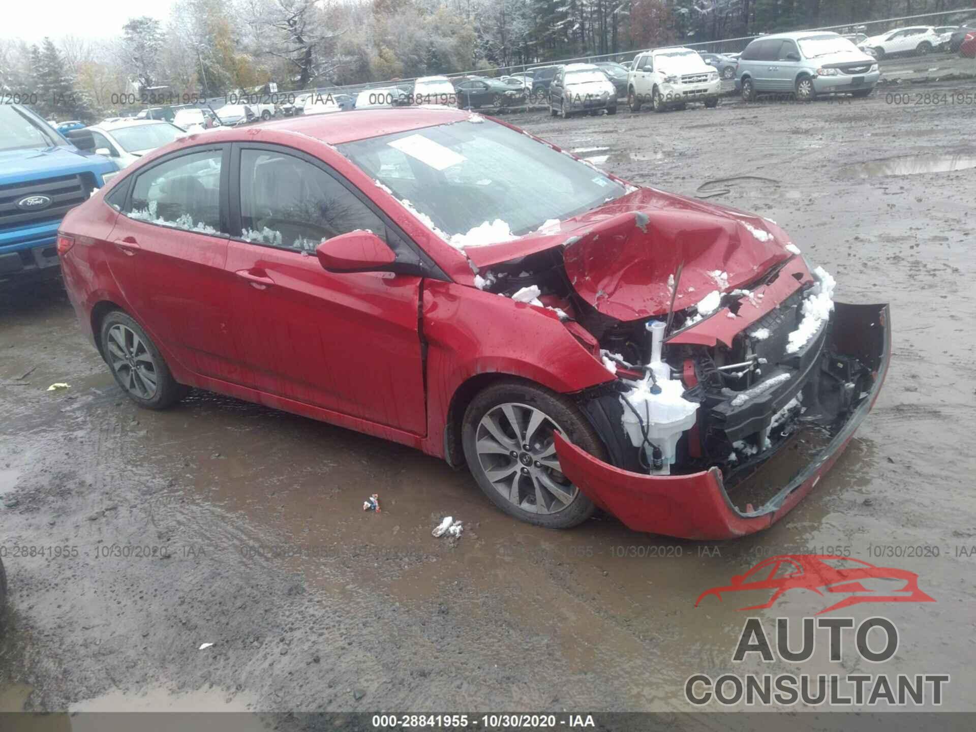 HYUNDAI ACCENT 2017 - KMHCT4AE4HU345702