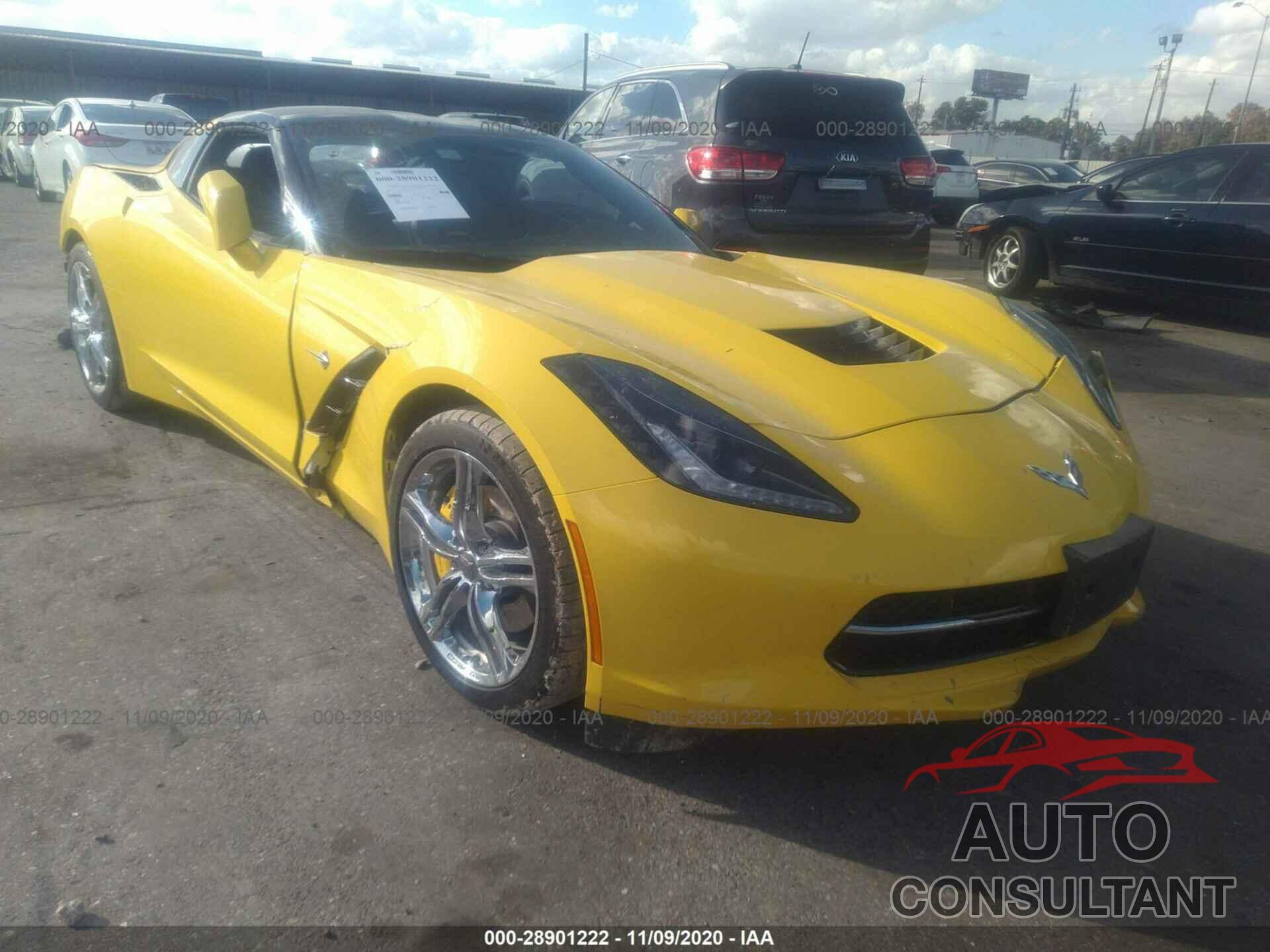 CHEVROLET CORVETTE 2016 - 1G1YB2D74G5125234