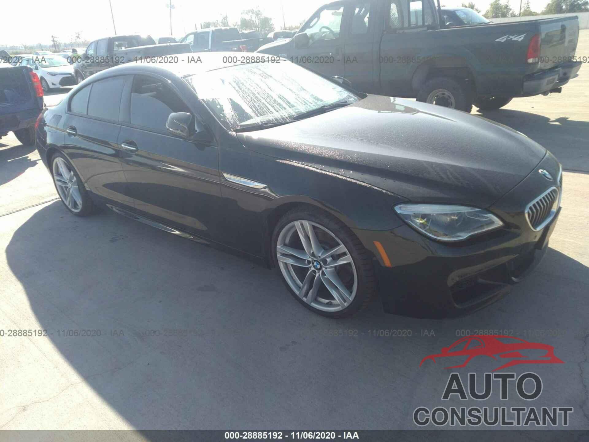 BMW 6 SERIES 2016 - WBA6D0C54GG432255