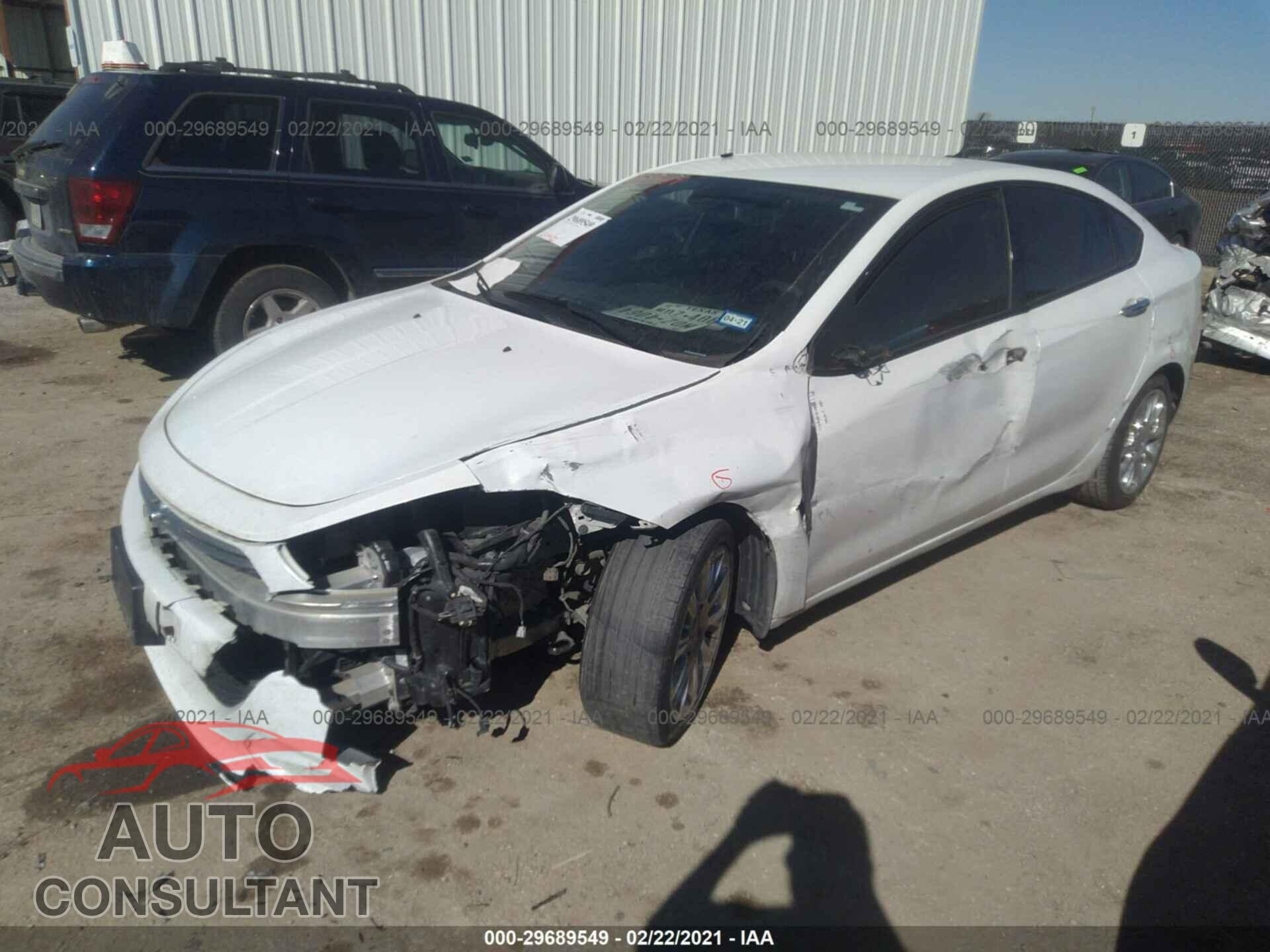 DODGE DART 2016 - 1C3CDFFA8GD817017