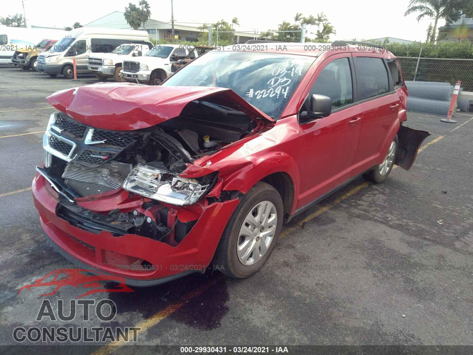 DODGE JOURNEY 2017 - 3C4PDCABXHT560773