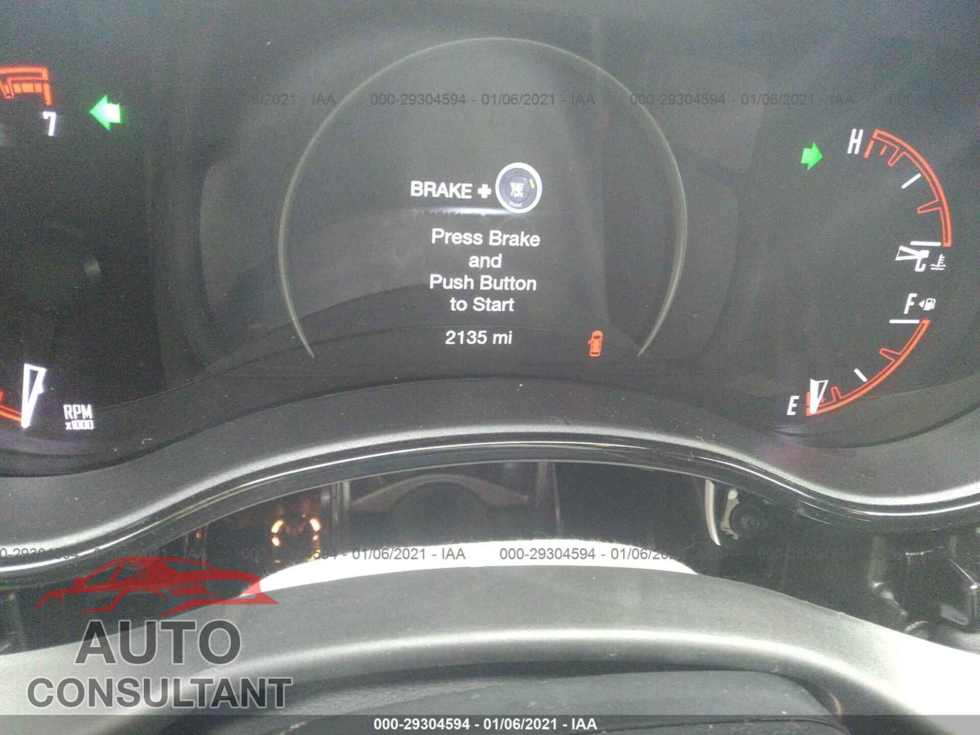 DODGE DURANGO 2020 - 1C4RDJDG5MC579077