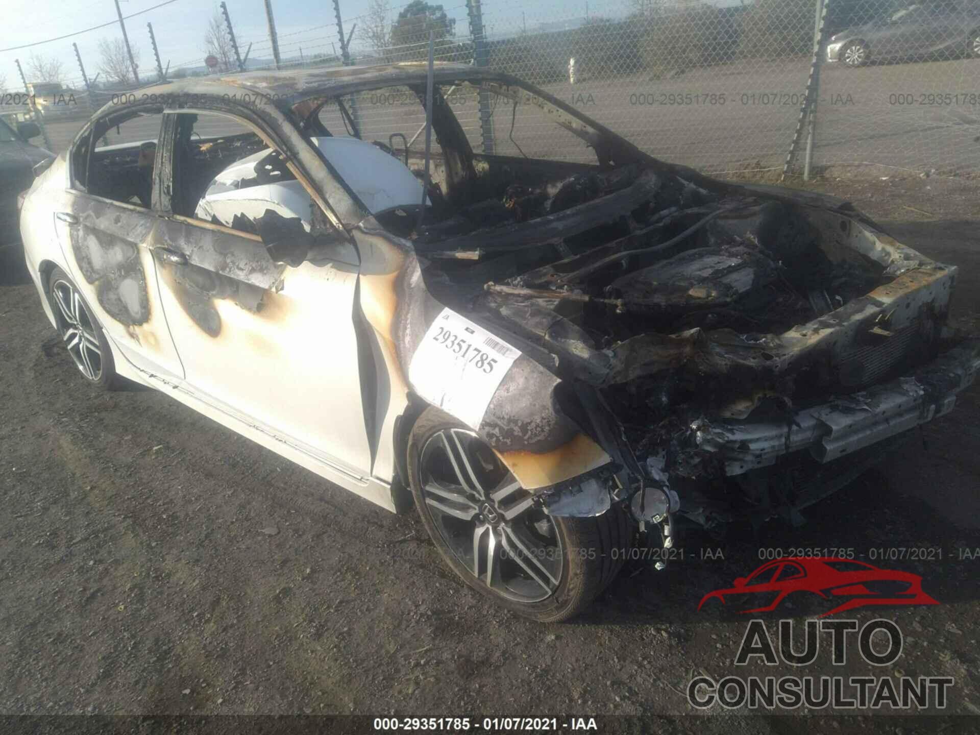 HONDA ACCORD SEDAN 2016 - 1HGCR3F95GA011527