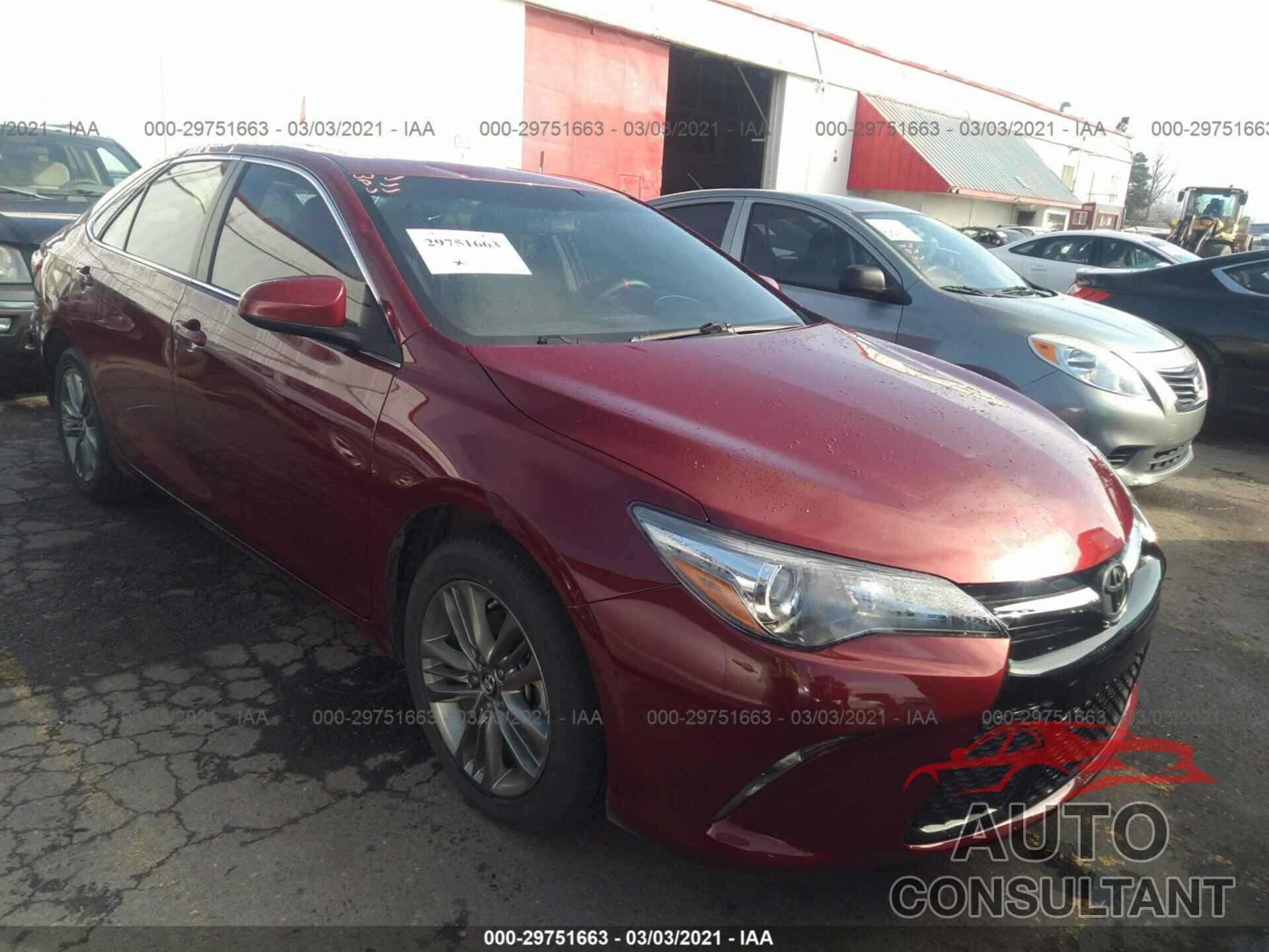 TOYOTA CAMRY 2017 - 4T1BF1FK9HU656560