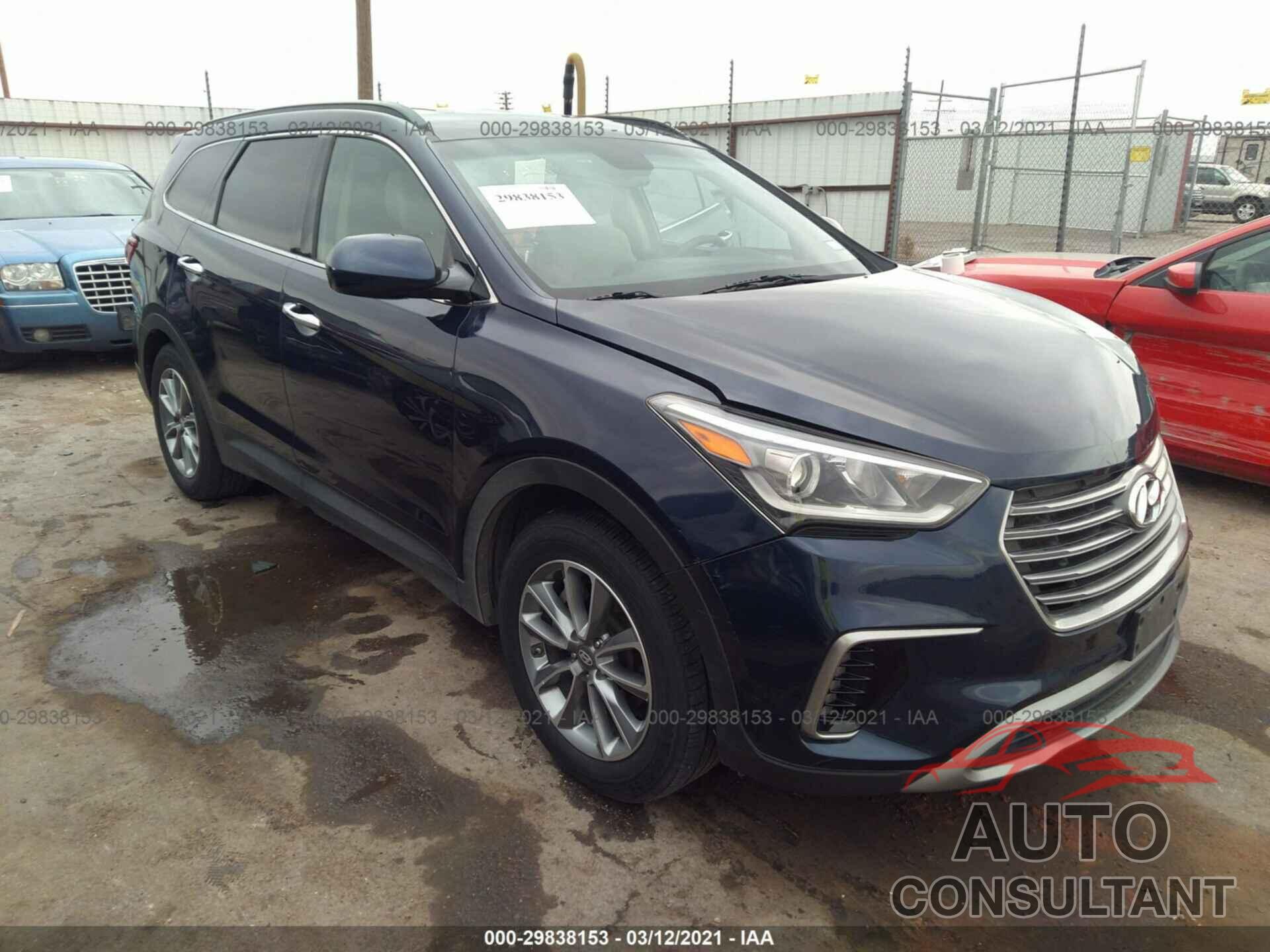 HYUNDAI SANTA FE 2017 - KM8SM4HF1HU205579