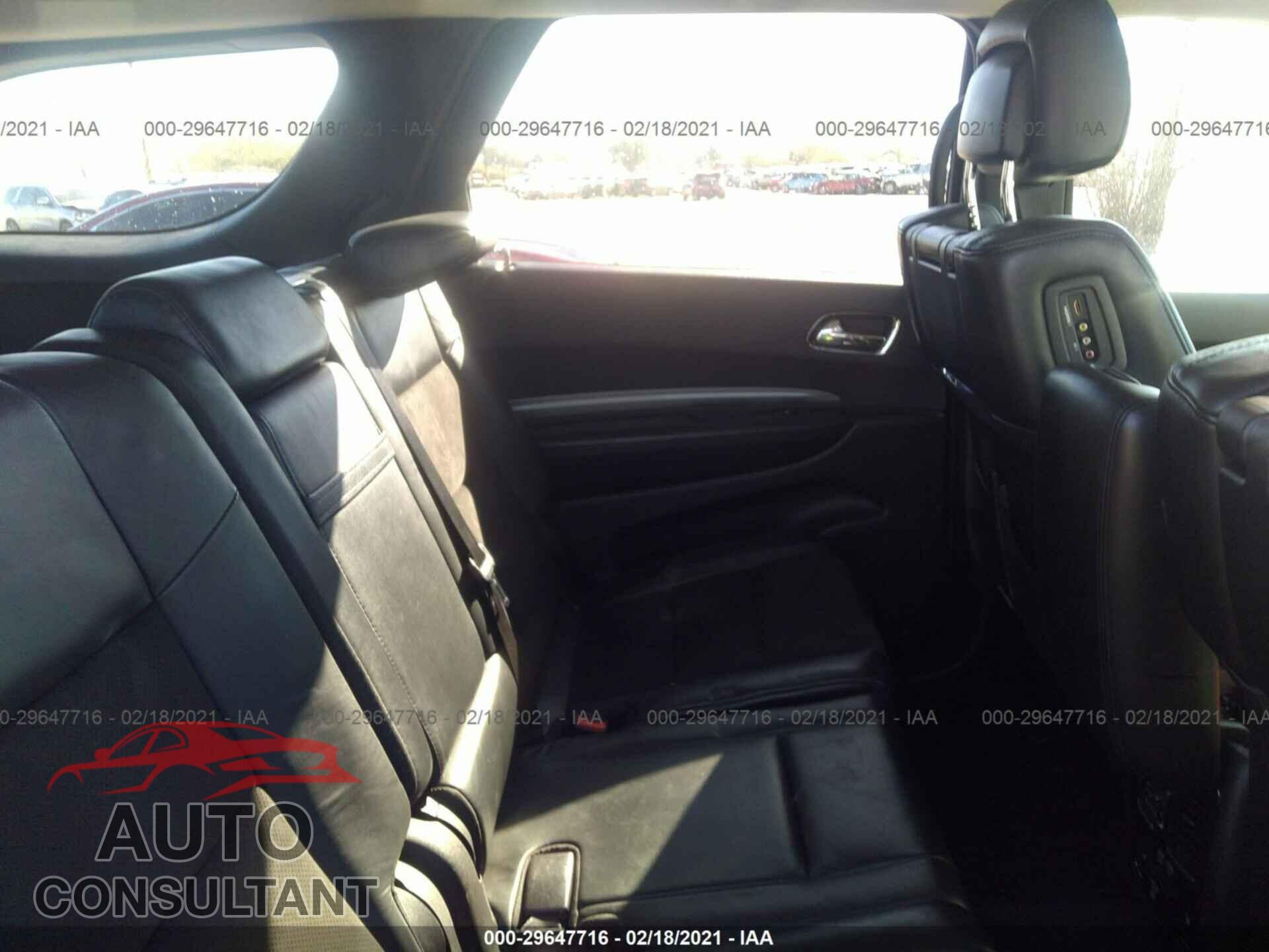 DODGE DURANGO 2018 - 1C4RDJDG1JC415241