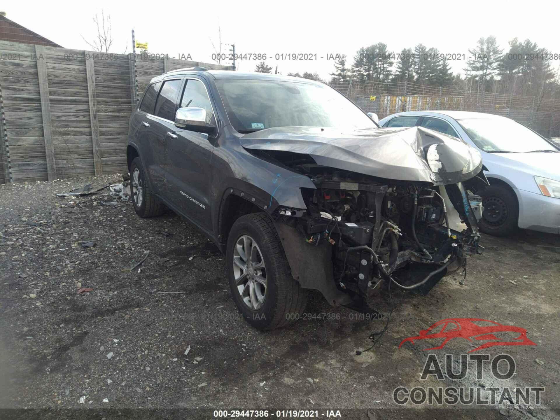 JEEP GRAND CHEROKEE 2016 - 1C4RJFBG9GC492988