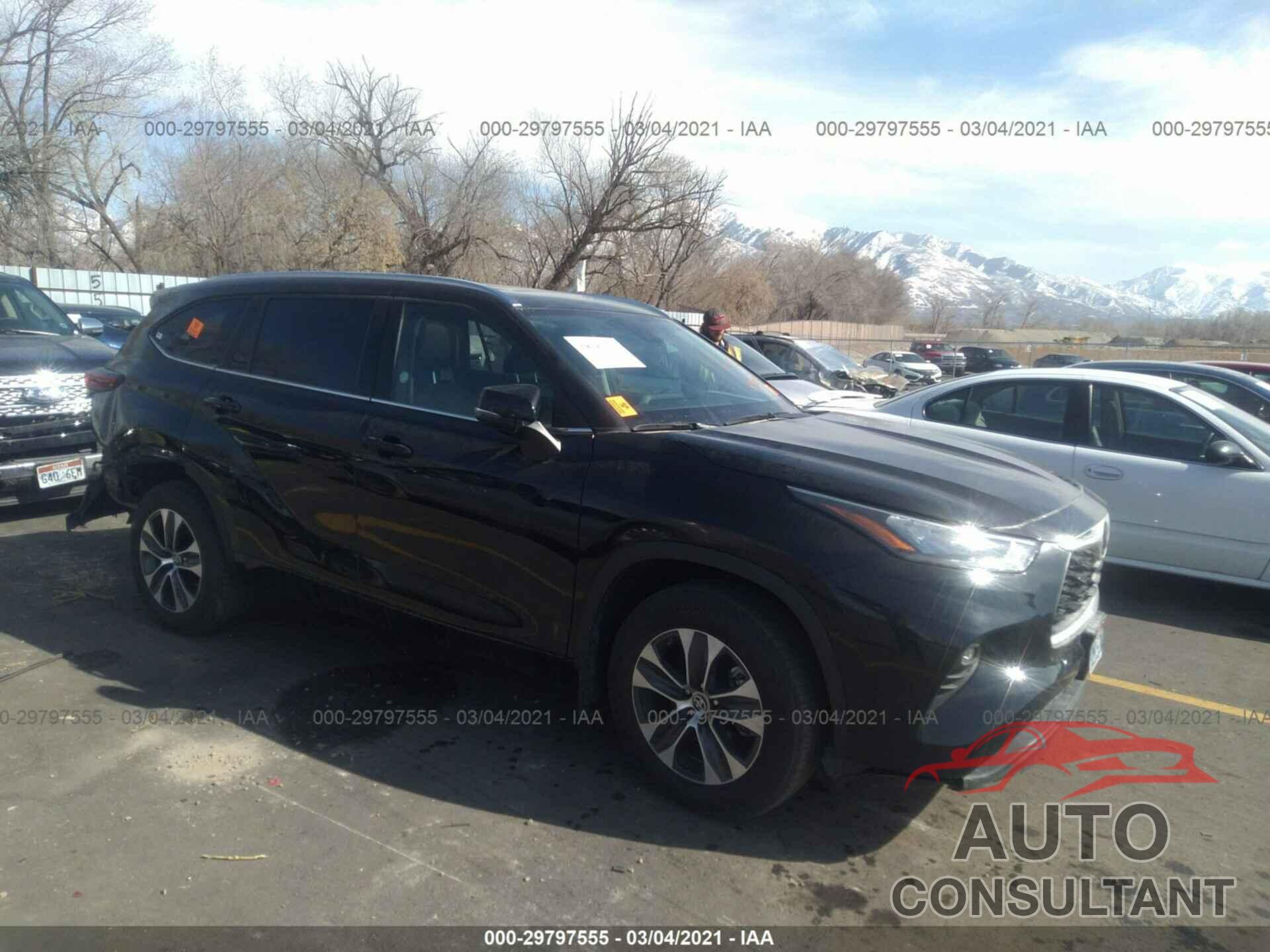 TOYOTA HIGHLANDER 2020 - 5TDGZRBH2LS504336