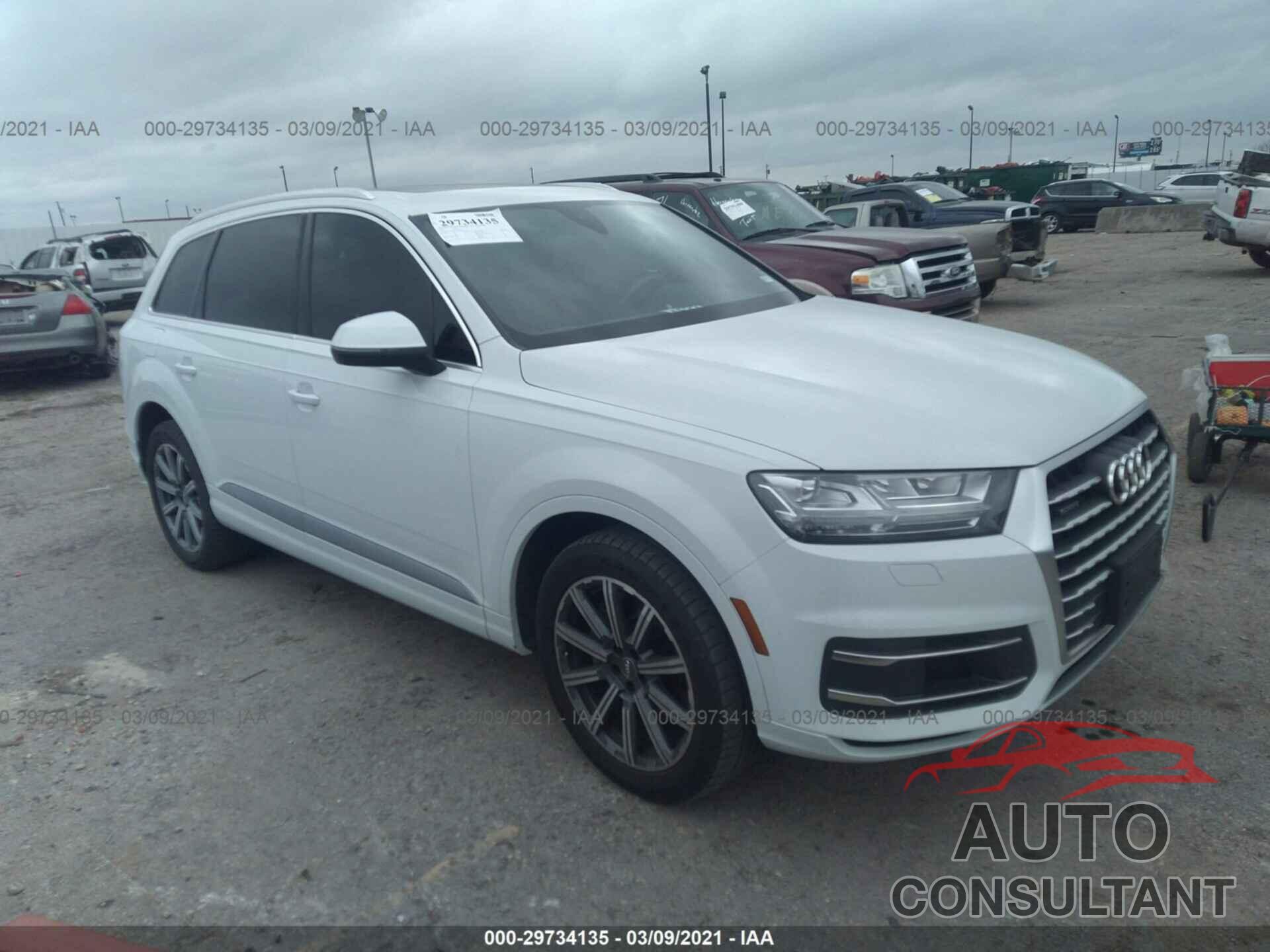 AUDI Q7 2018 - WA1LAAF74JD002200