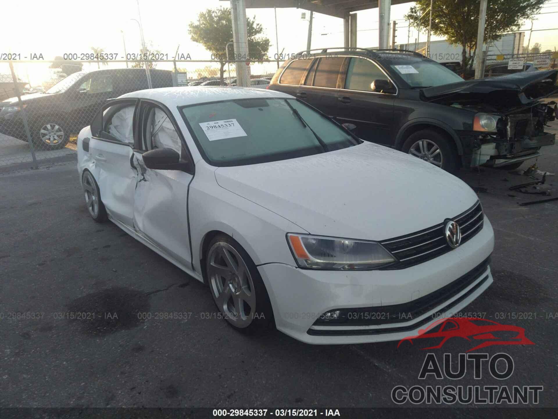 VOLKSWAGEN JETTA SEDAN 2016 - 3VW267AJ3GM286034