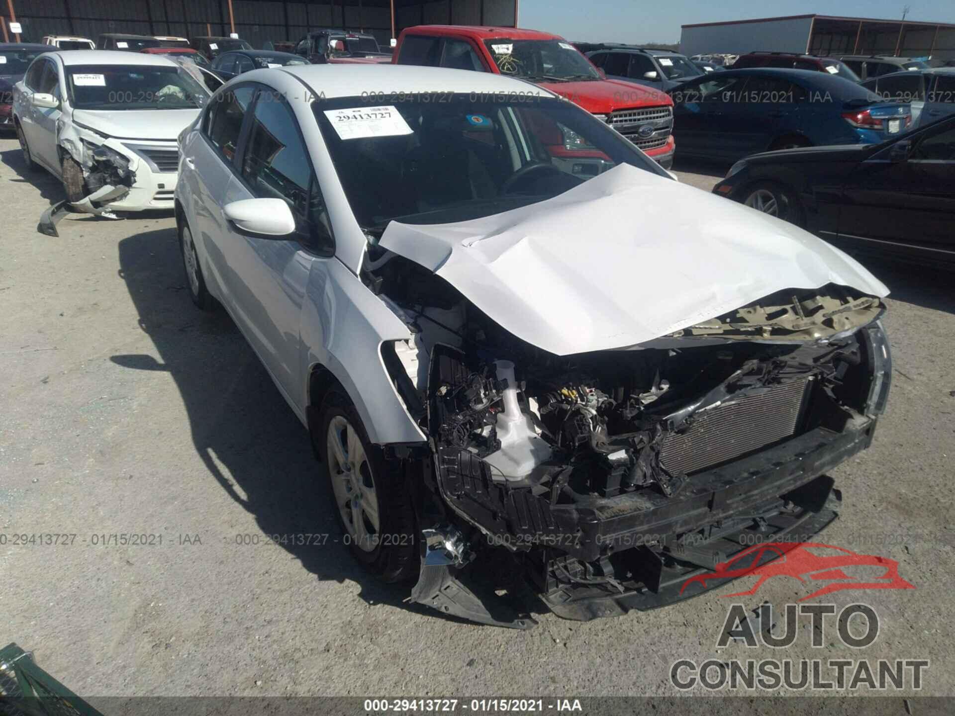 KIA FORTE 2017 - 3KPFK4A70HE078160