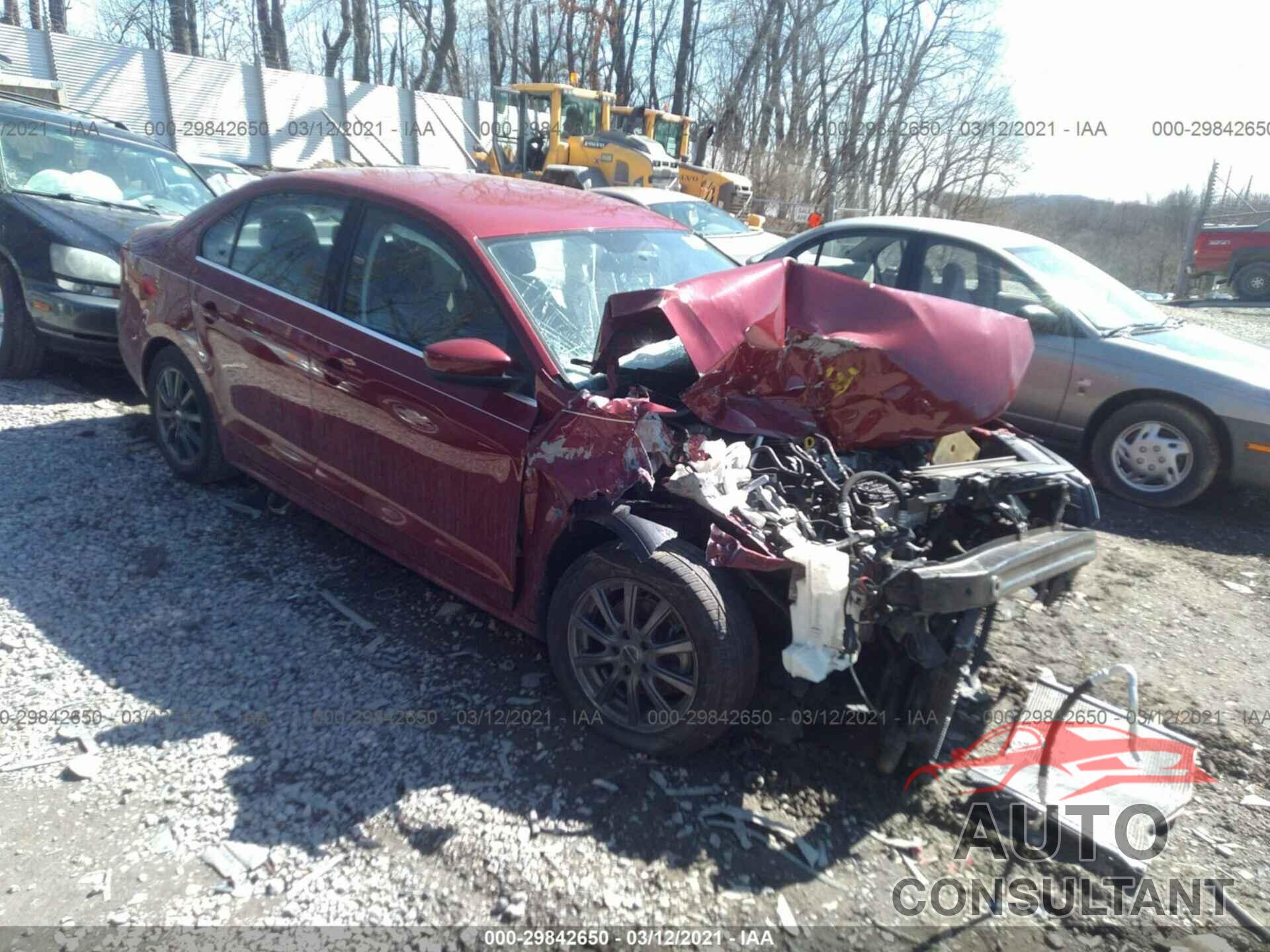 VOLKSWAGEN JETTA 2017 - 3VW2B7AJ1HM296249