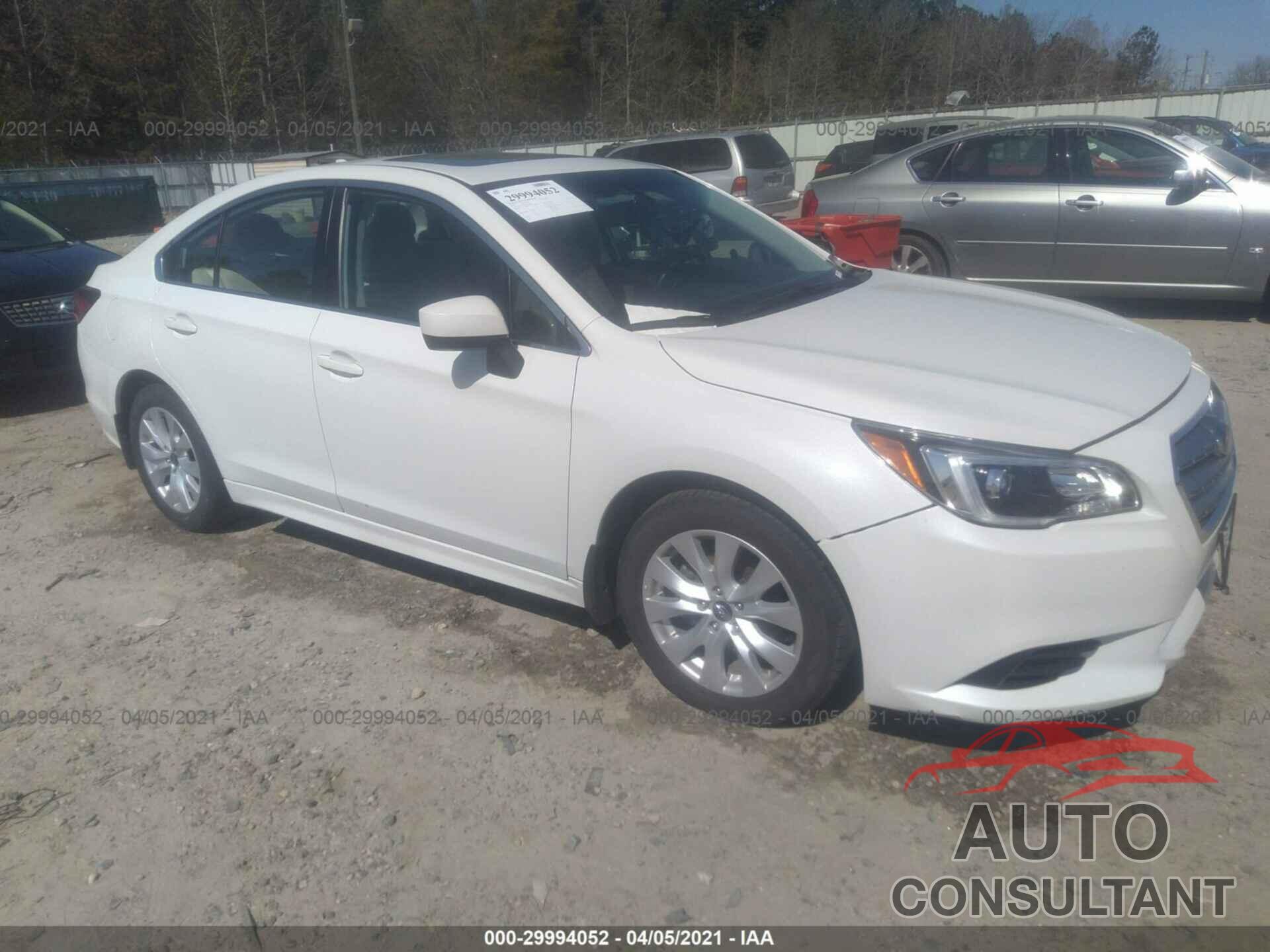 SUBARU LEGACY 2016 - 4S3BNAD69G3024465
