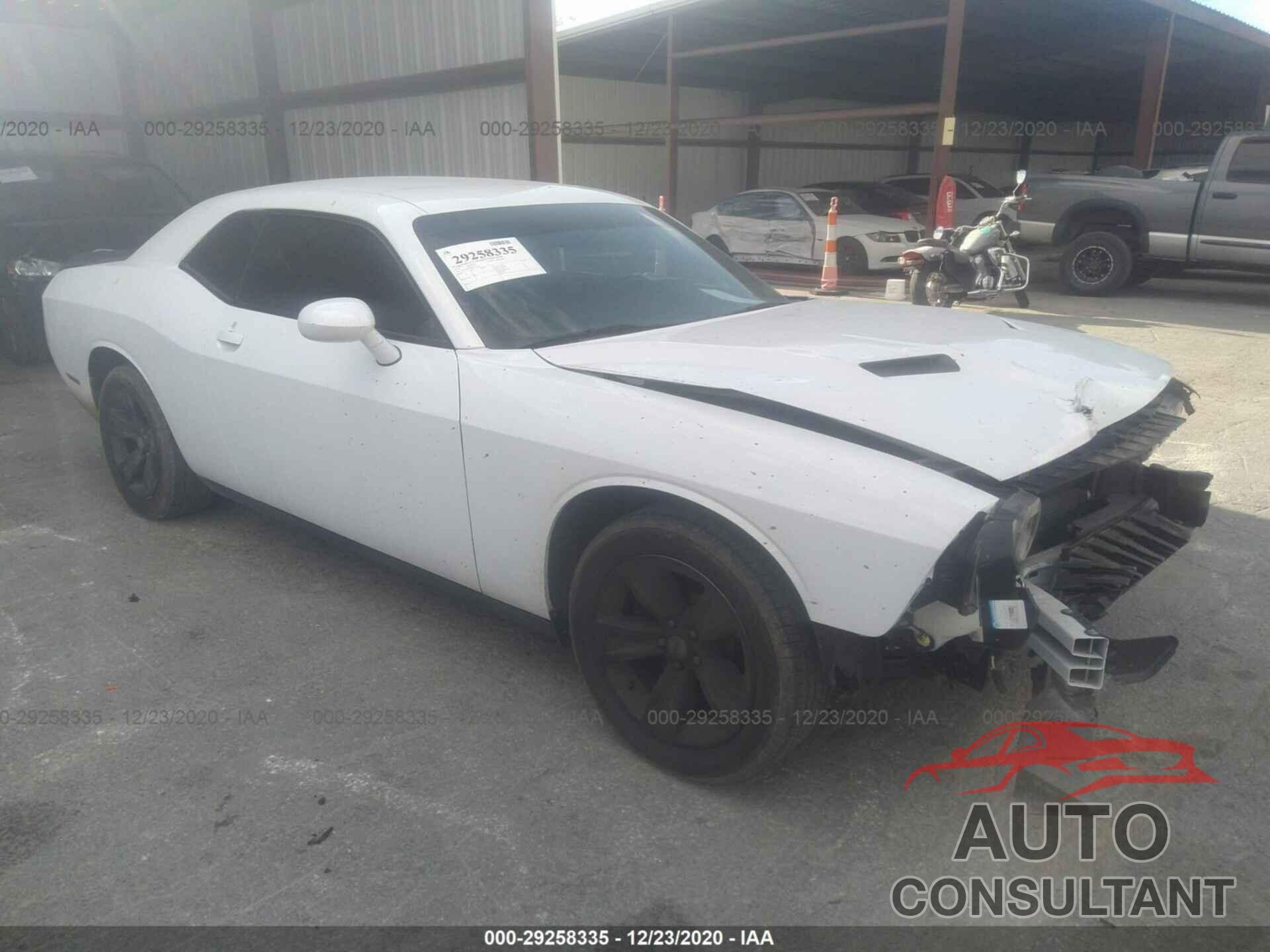 DODGE CHALLENGER 2016 - 2C3CDZAG9GH352747