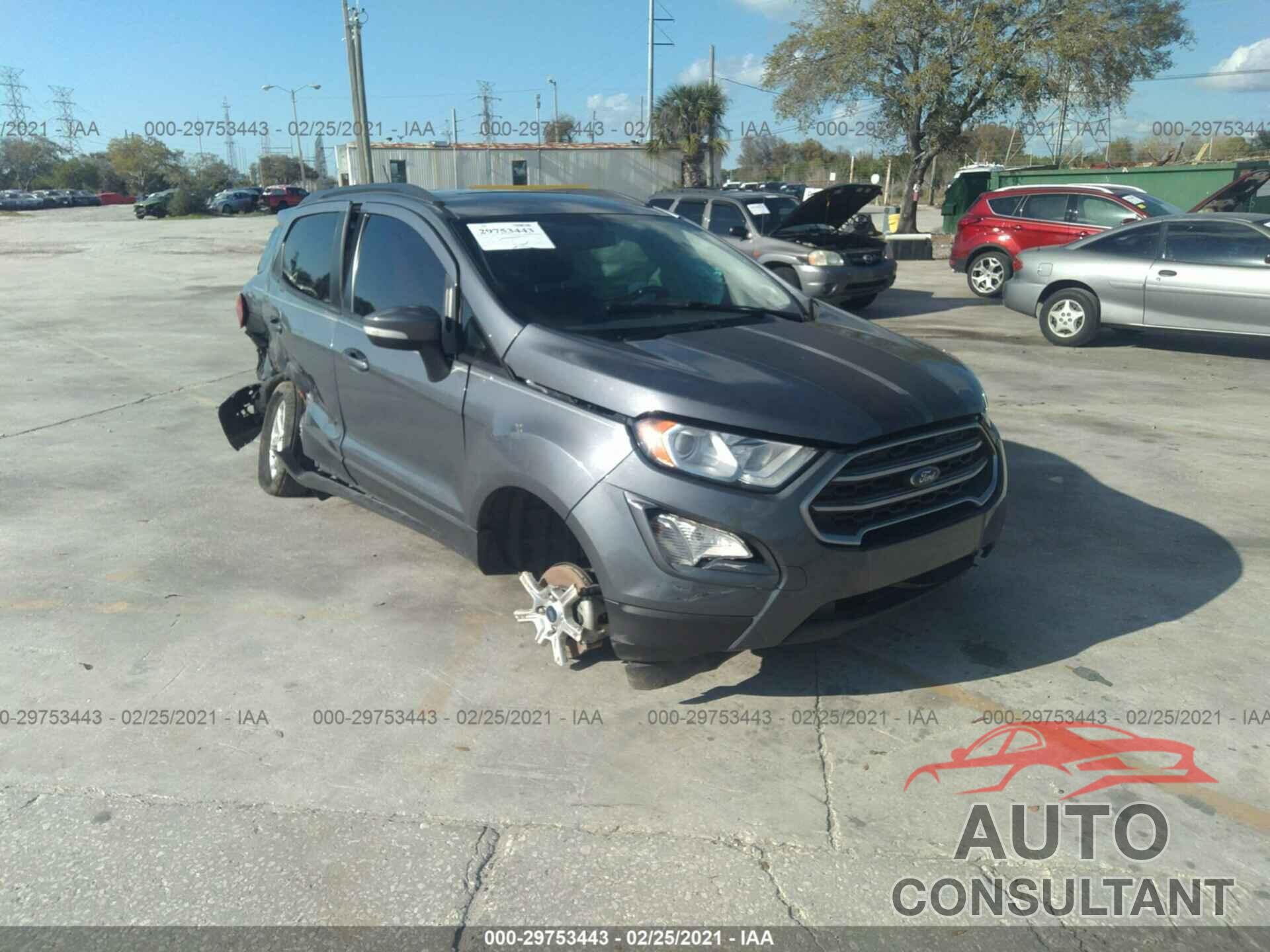 FORD ECOSPORT 2018 - MAJ3P1TE0JC172606