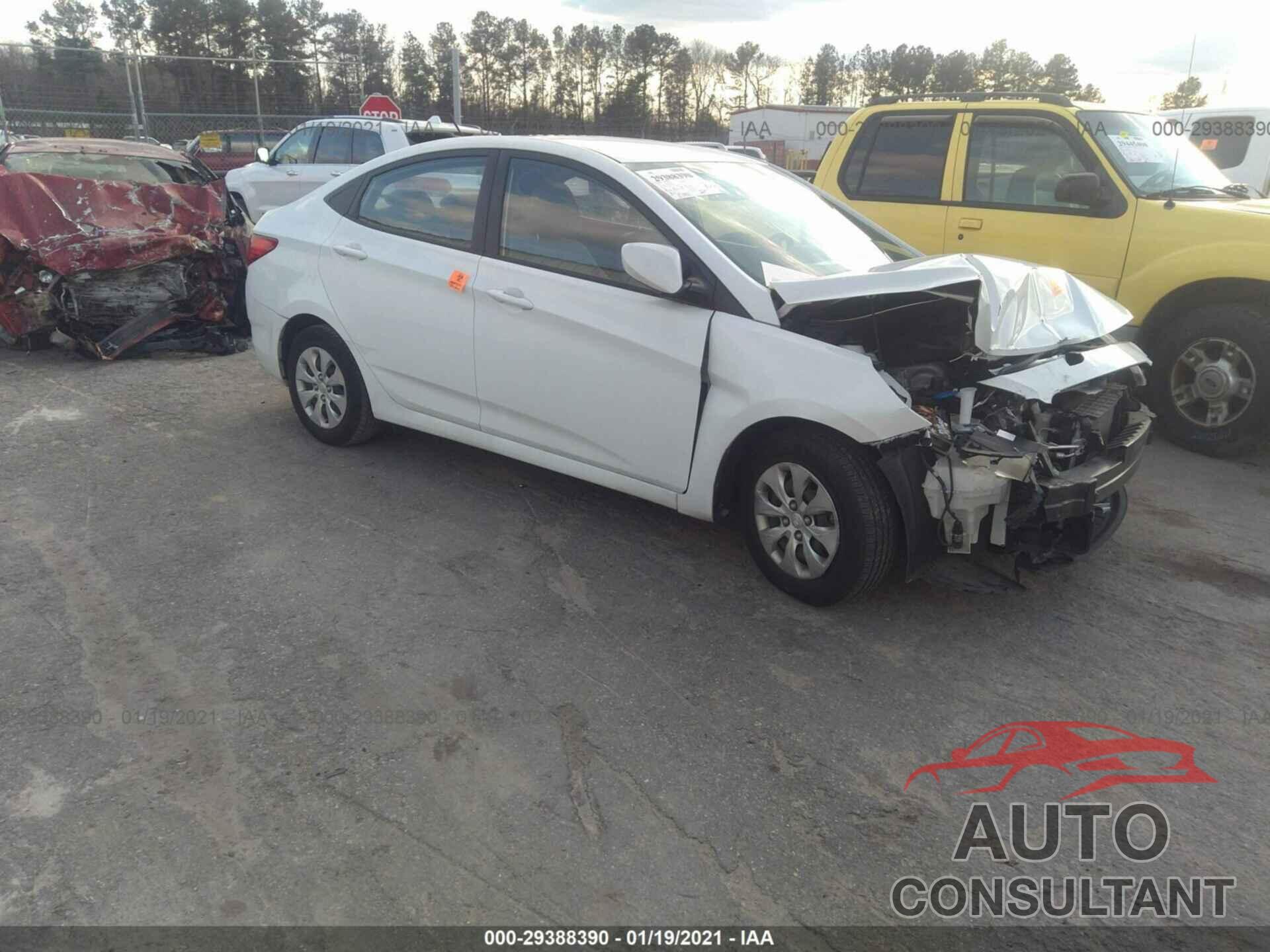 HYUNDAI ACCENT 2016 - KMHCT4AE4GU063896