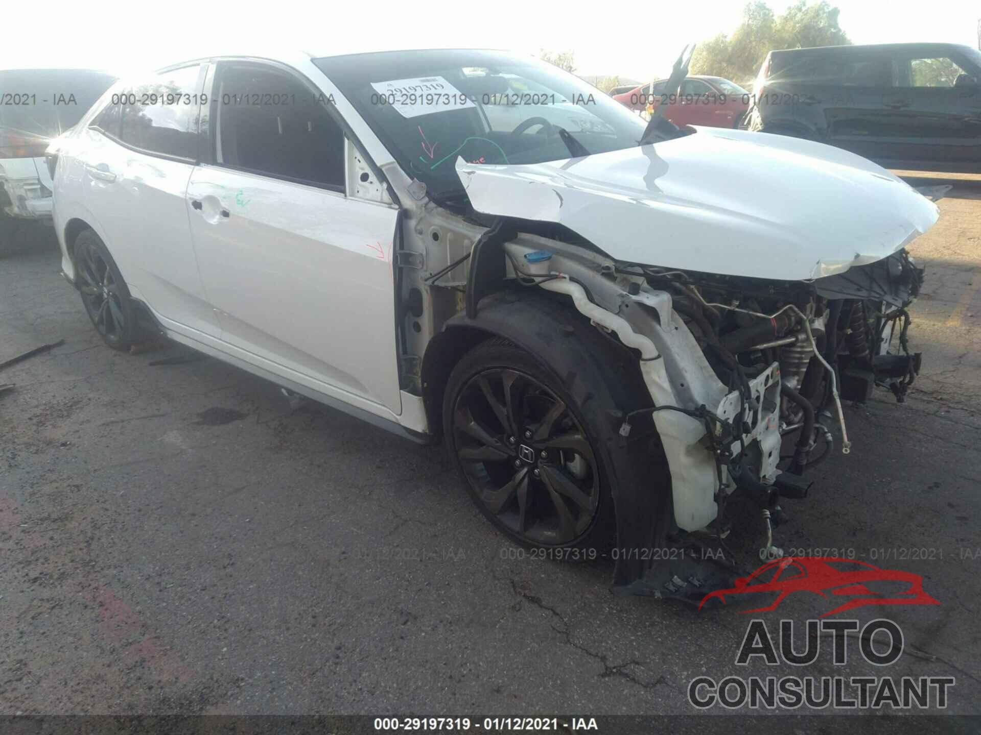 HONDA CIVIC HATCHBACK 2018 - SHHFK7H4XJU404901