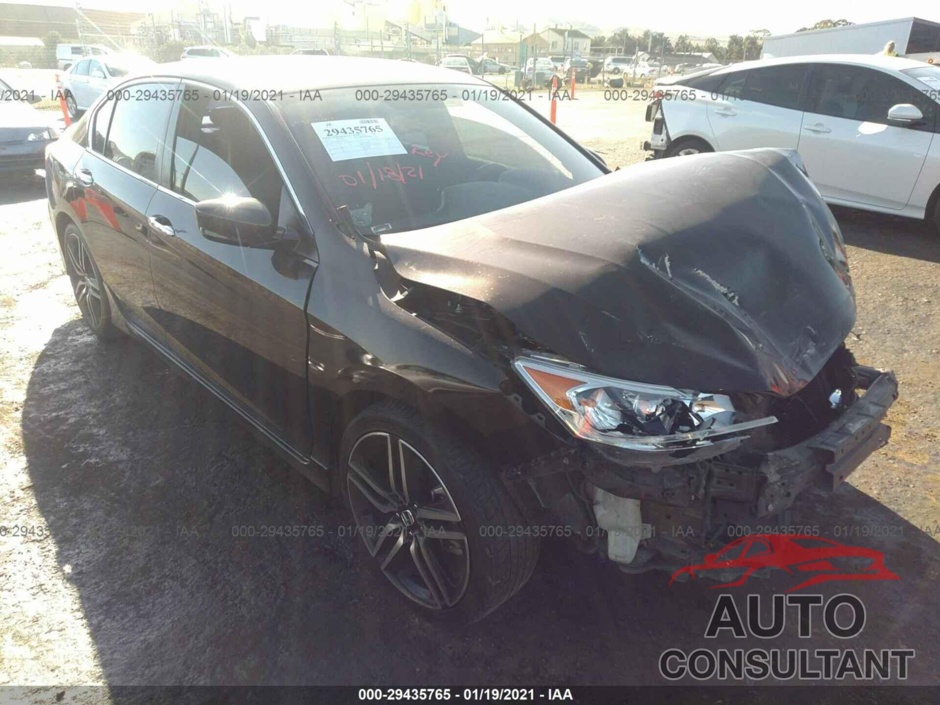HONDA ACCORD SEDAN 2017 - 1HGCR2F19HA114066