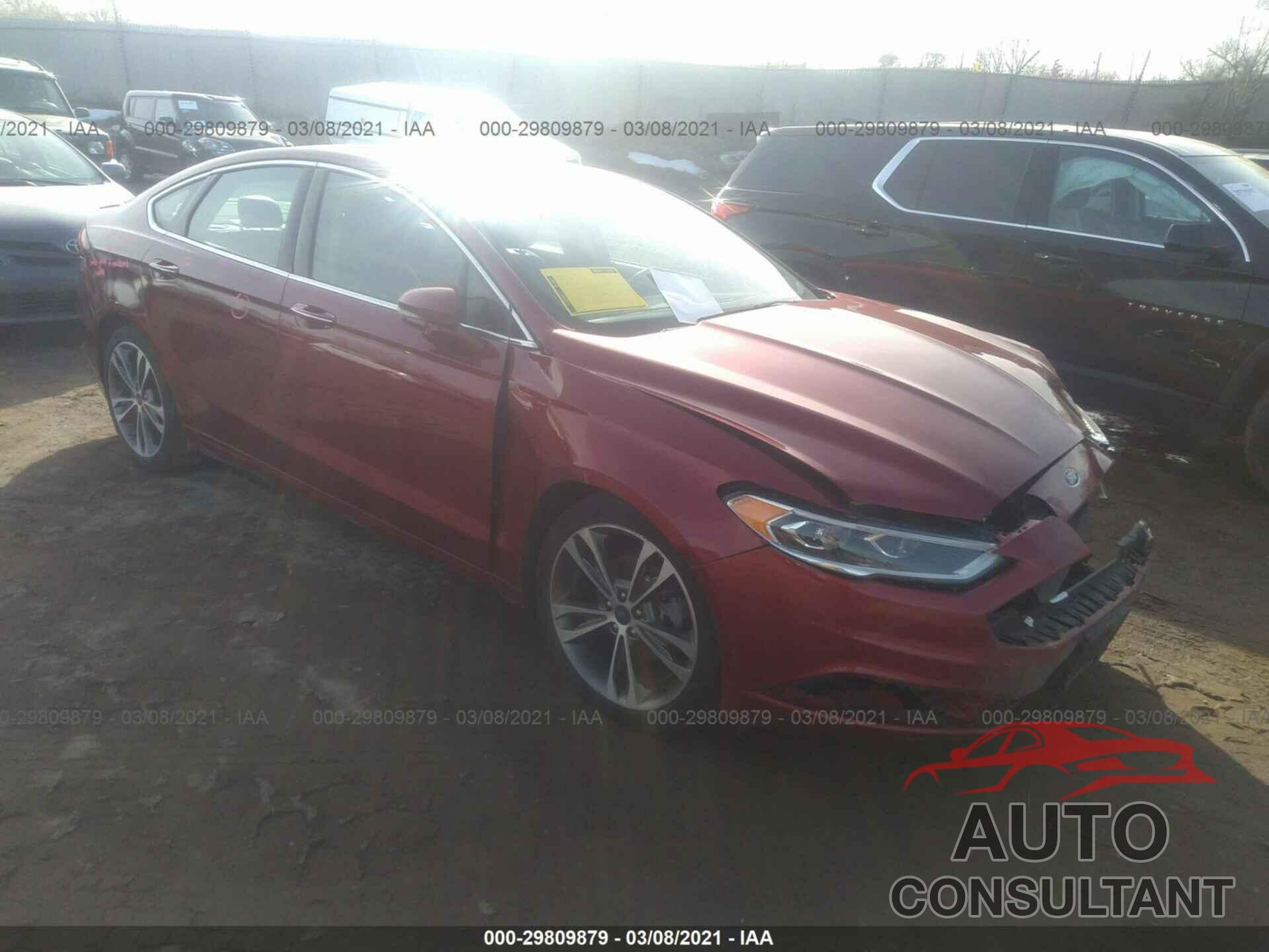 FORD FUSION 2017 - 3FA6P0K94HR140197
