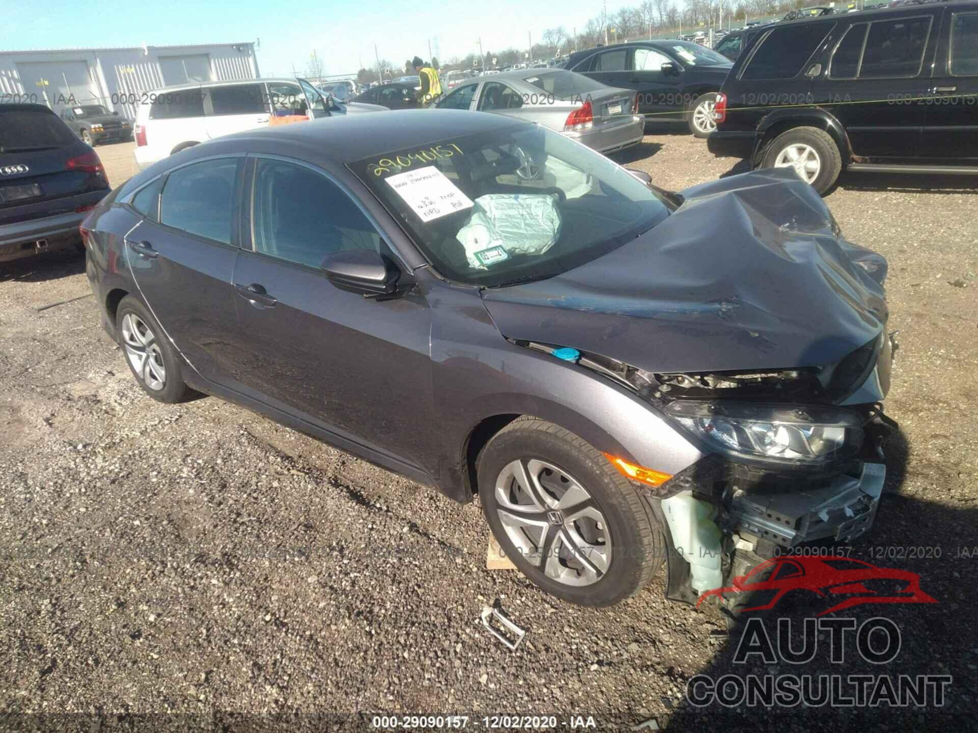 HONDA CIVIC SEDAN 2017 - 19XFC2F52HE078167