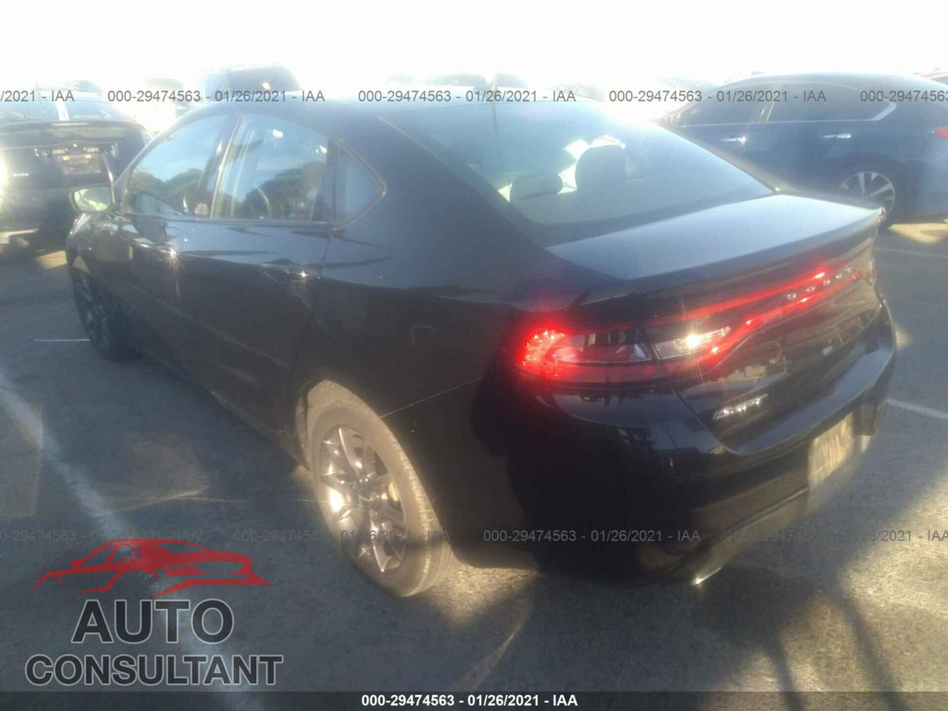 DODGE DART 2016 - 1C3CDFBB1GD623735