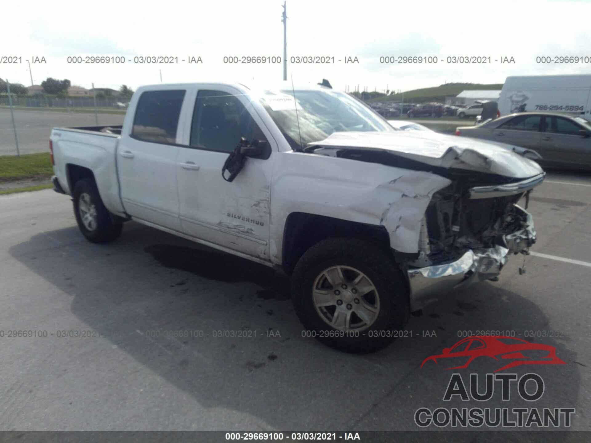 CHEVROLET SILVERADO 1500 2017 - 3GCUKREC4HG277227
