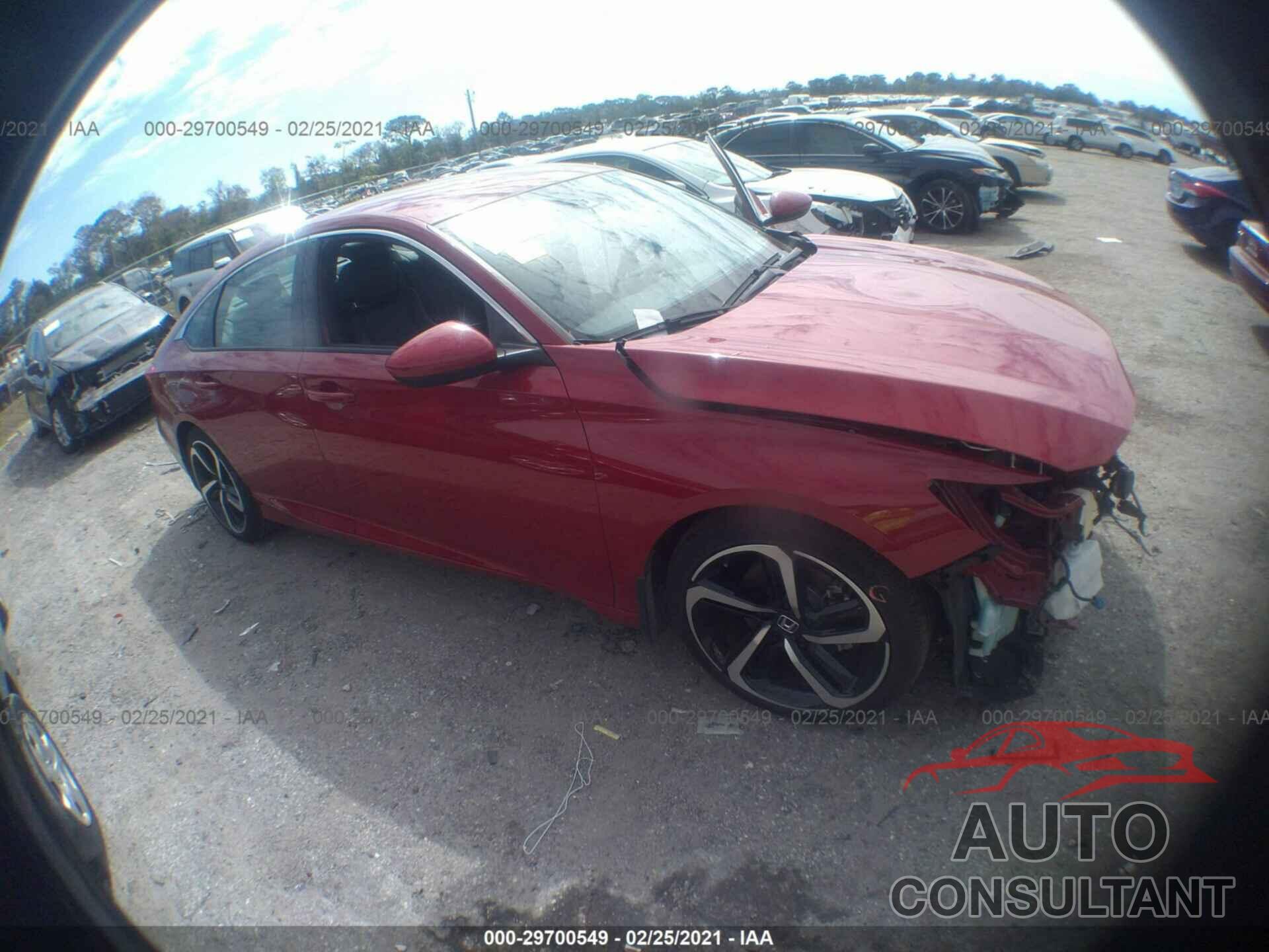HONDA ACCORD SEDAN 2018 - 1HGCV1F38JA260844