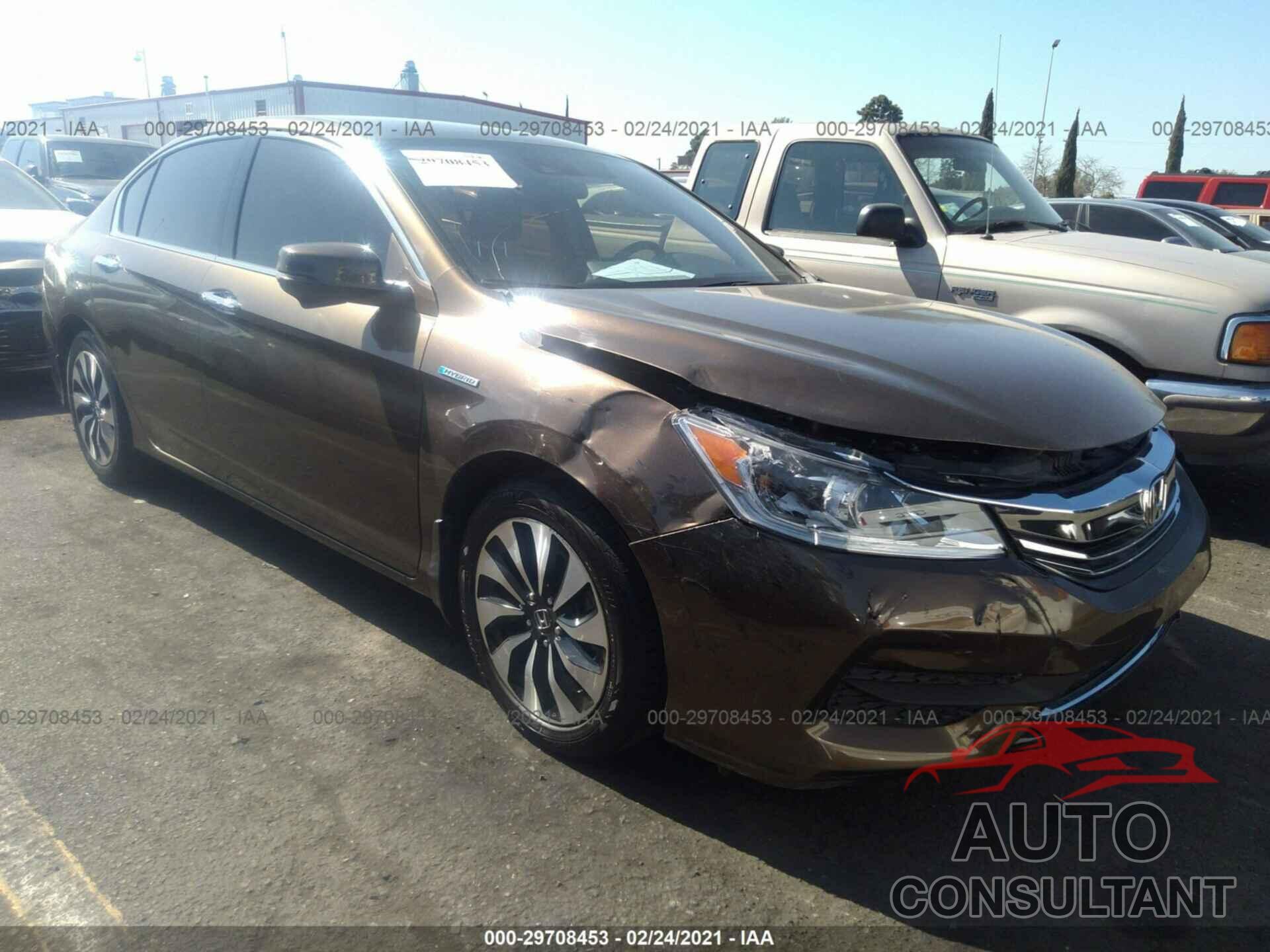 HONDA ACCORD HYBRID 2017 - JHMCR6F3XHC001043