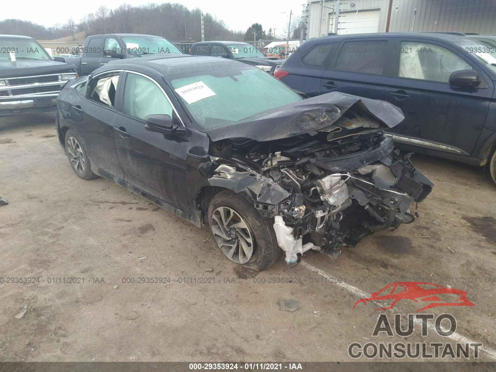 HONDA CIVIC SEDAN 2017 - 19XFC2F73HE226862