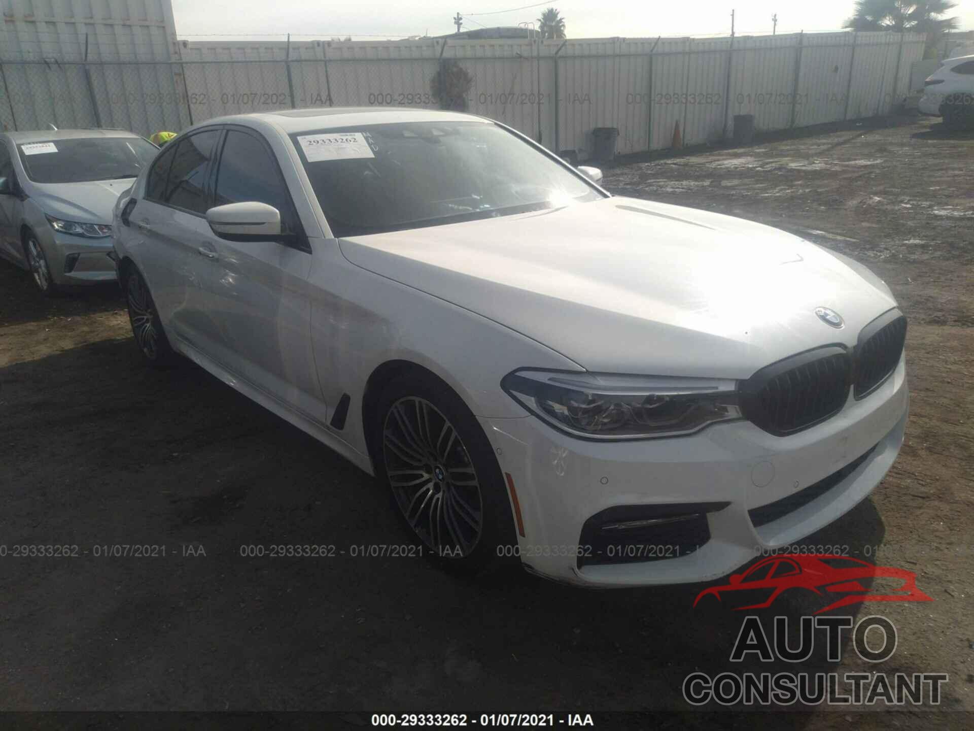 BMW 5 SERIES 2018 - WBAJA5C52JWA39872