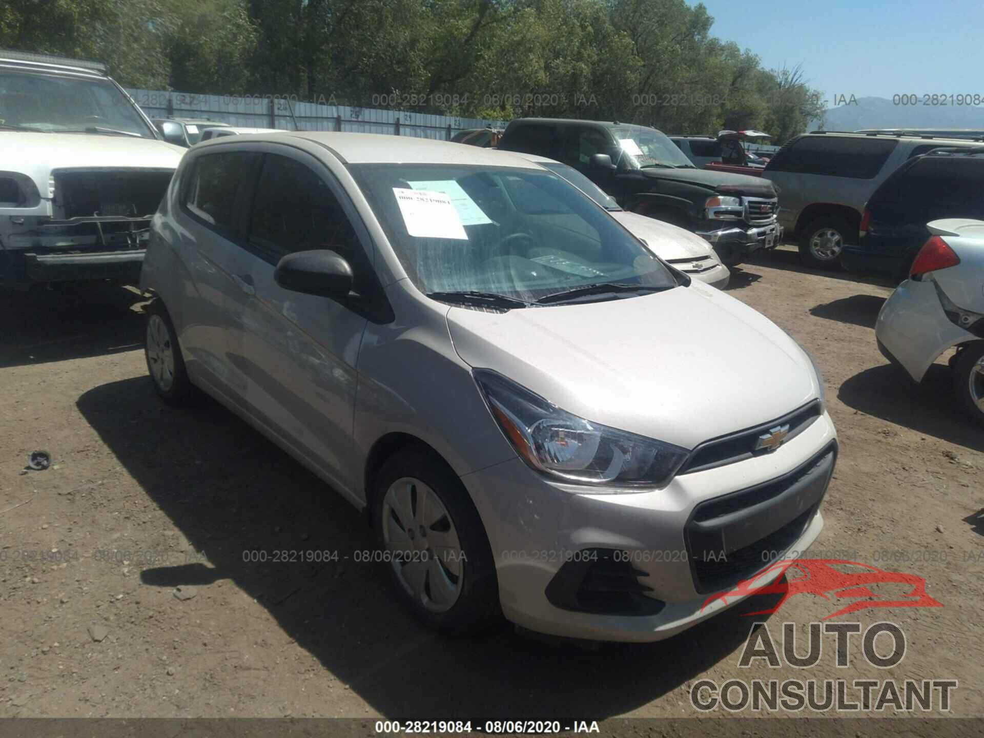 CHEVROLET SPARK 2017 - KL8CB6SA6HC789287
