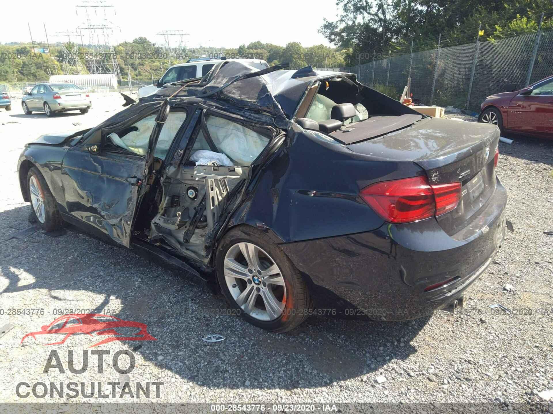 BMW 3 SERIES 2016 - WBA8E3G50GNU03347