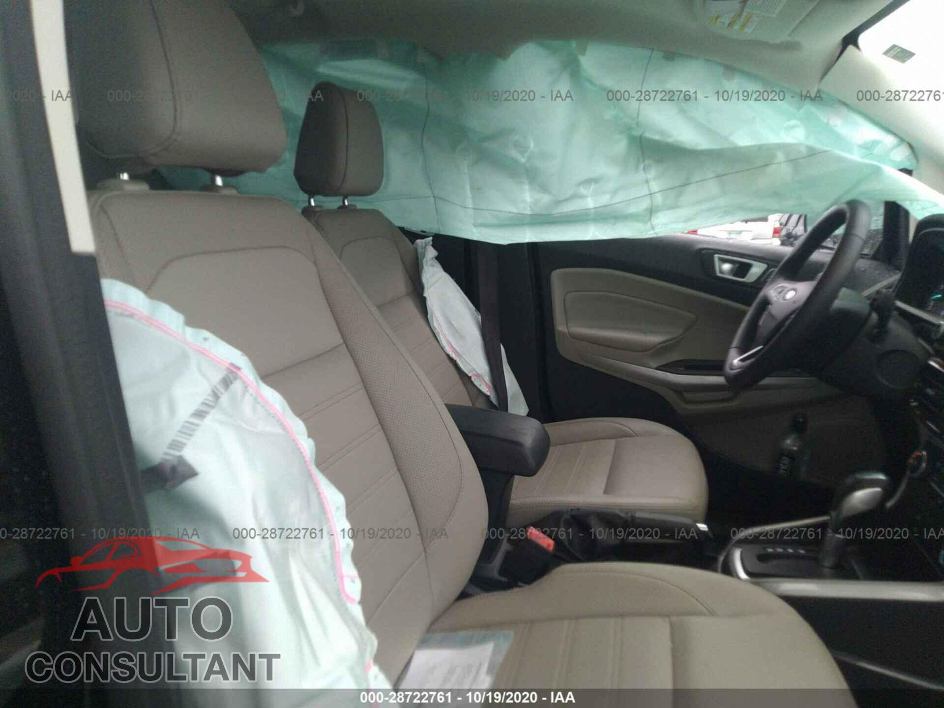 FORD ECOSPORT 2020 - MAJ6S3KL2LC360831