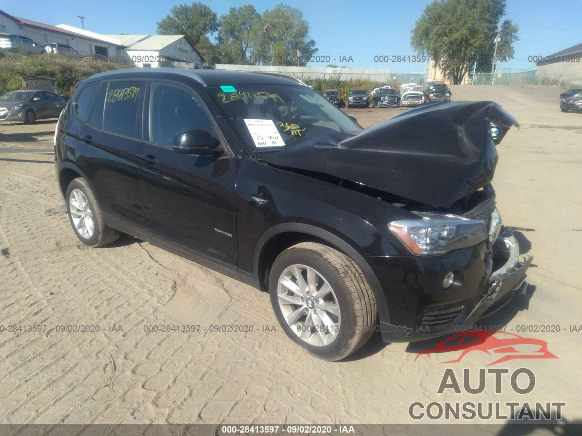 BMW X3 2017 - 5UXWX9C32H0T20995