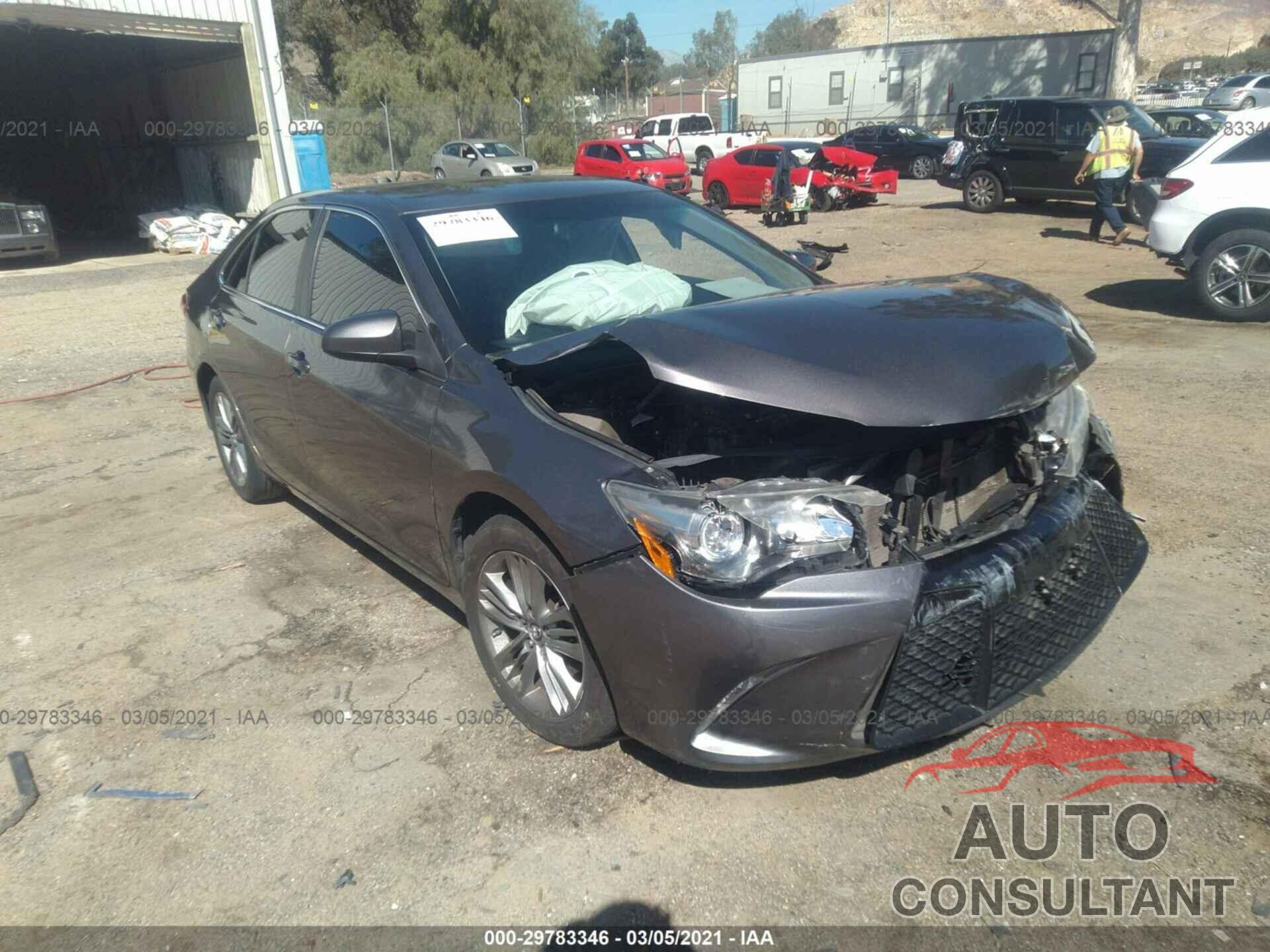 TOYOTA CAMRY 2017 - 4T1BF1FK1HU318005