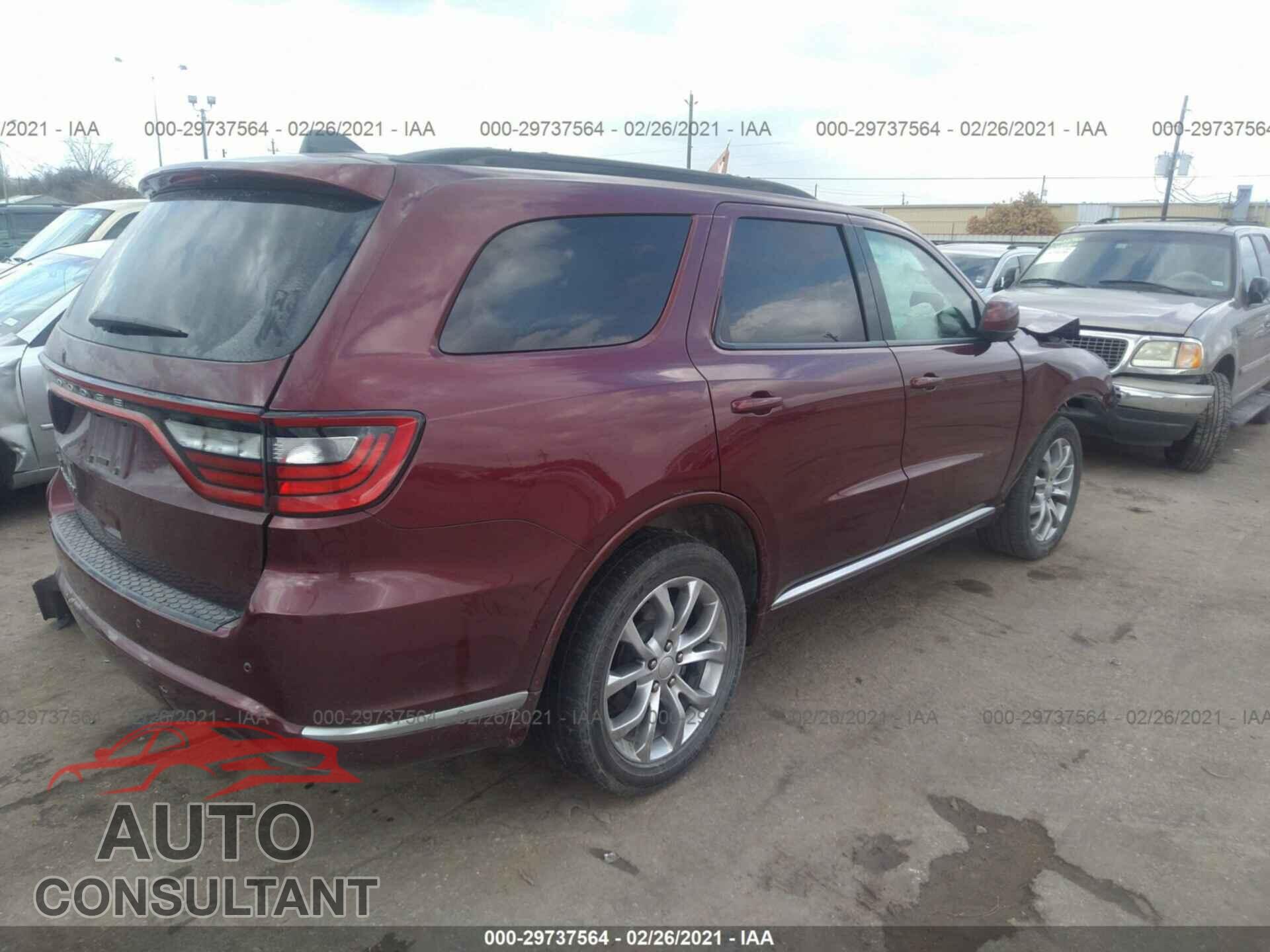 DODGE DURANGO 2017 - 1C4RDHAG2HC859798
