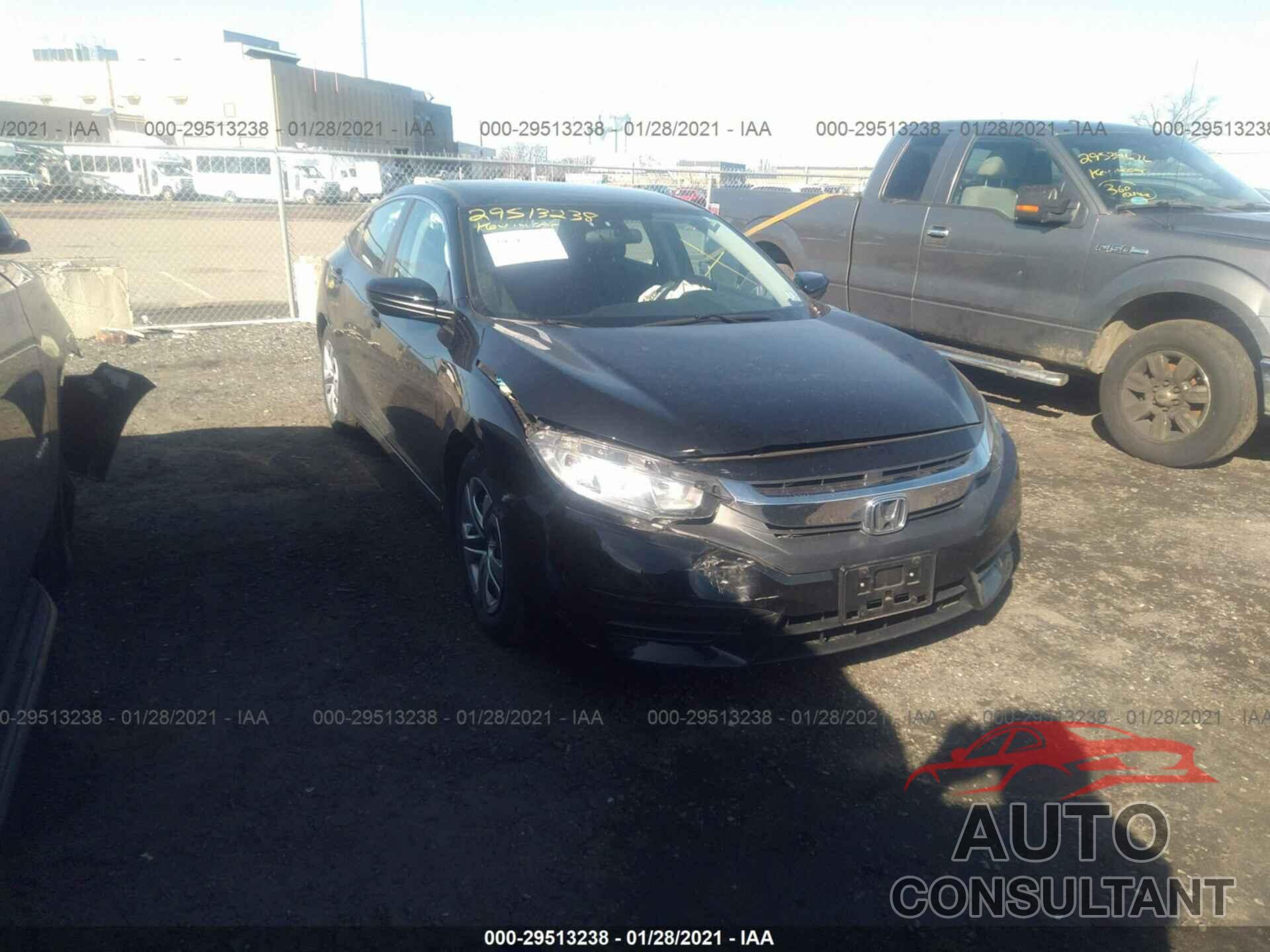 HONDA CIVIC SEDAN 2016 - 2HGFC2F50GH540097