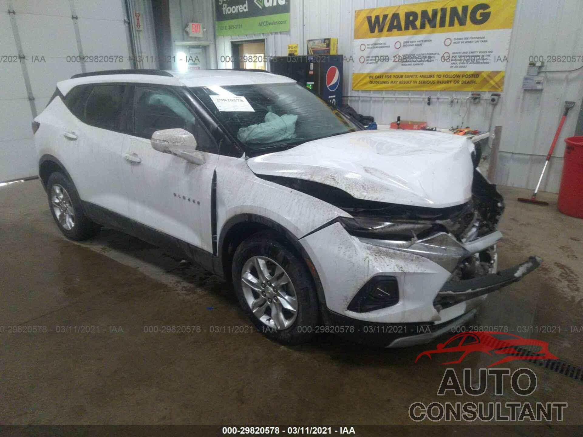 CHEVROLET BLAZER 2019 - 3GNKBHRS4KS639409