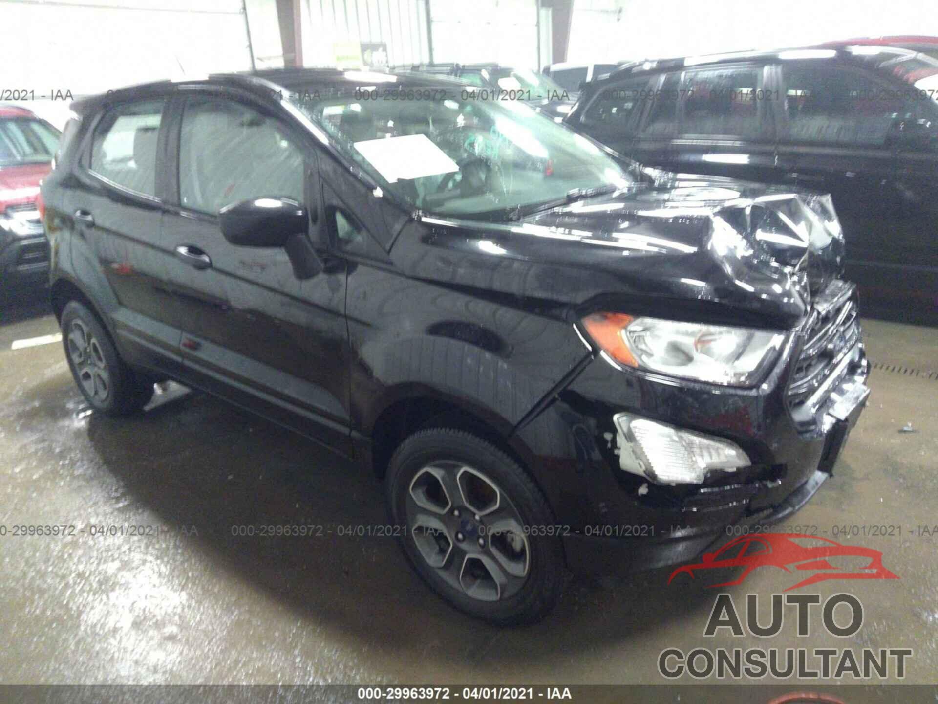 FORD ECOSPORT 2018 - MAJ6P1SL5JC190371