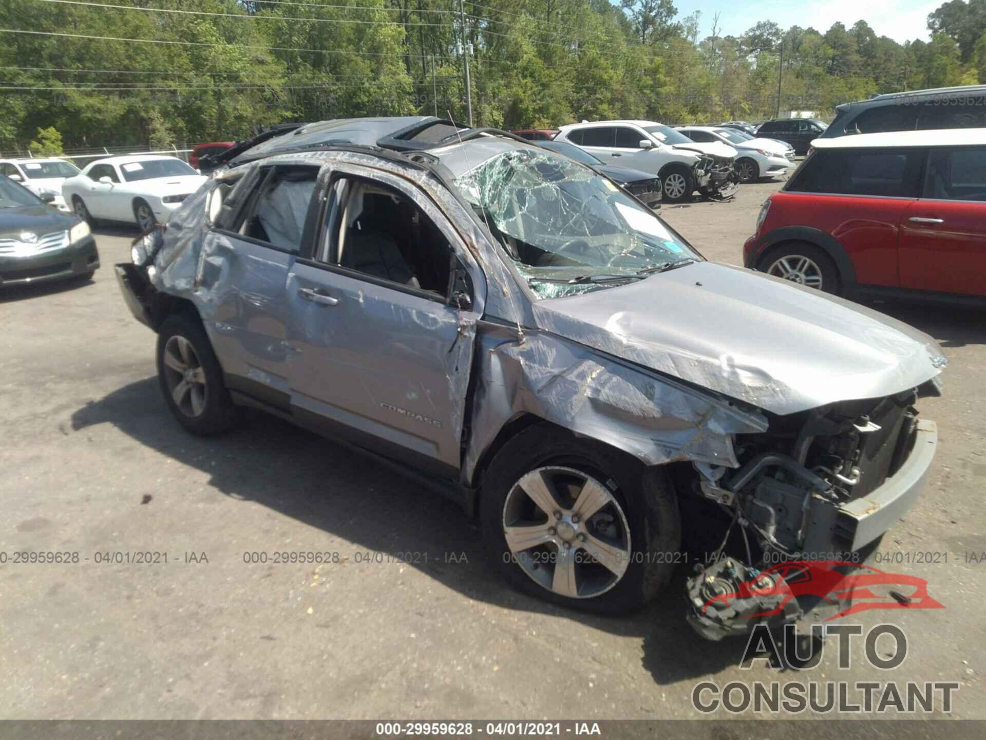 JEEP COMPASS 2016 - 1C4NJDEB0GD784316