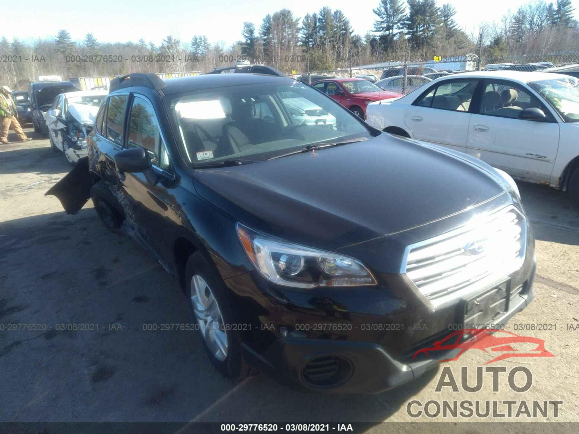SUBARU OUTBACK 2016 - 4S4BSAAC0G3354395