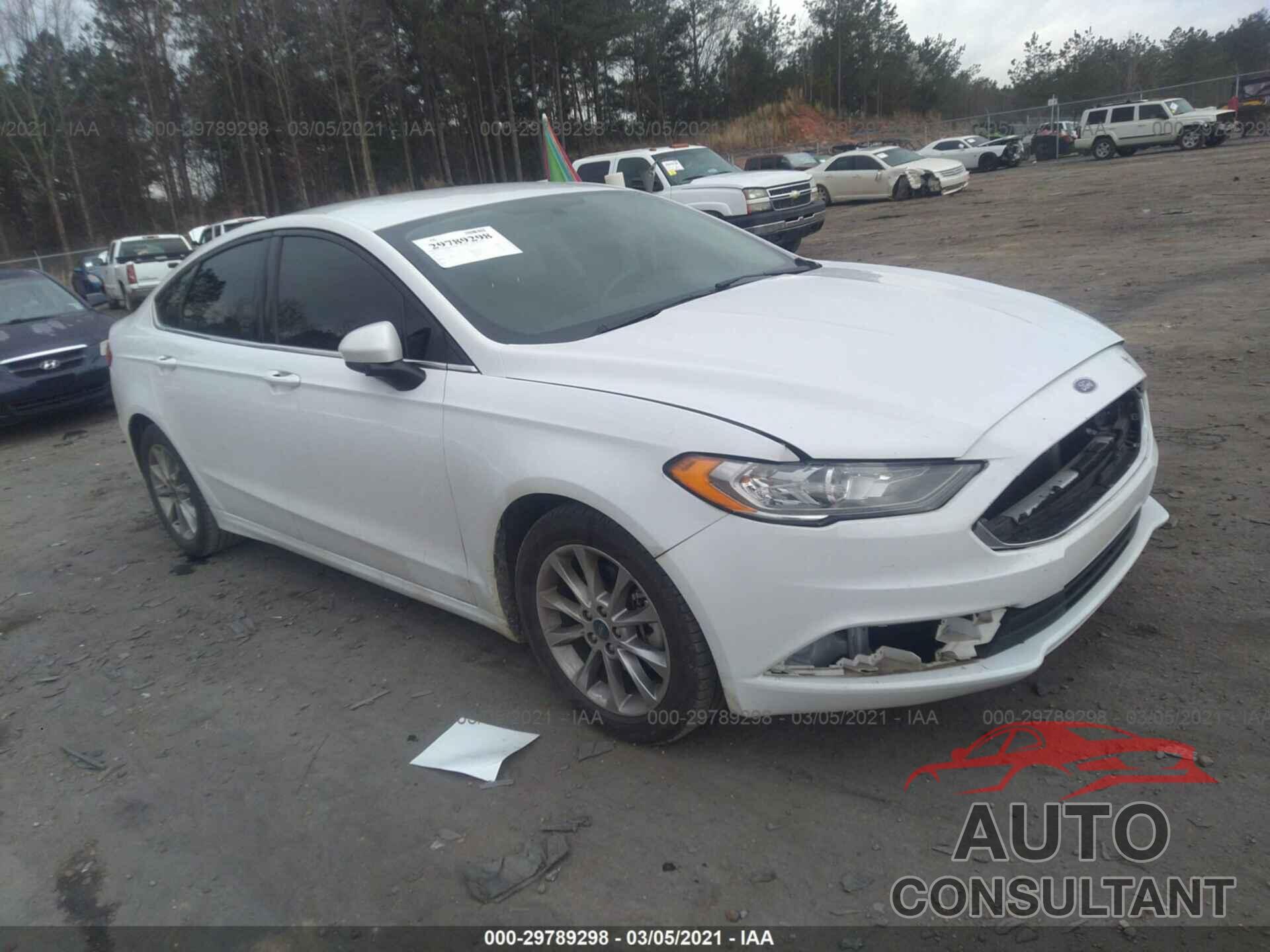 FORD FUSION 2017 - 3FA6P0H71HR388266