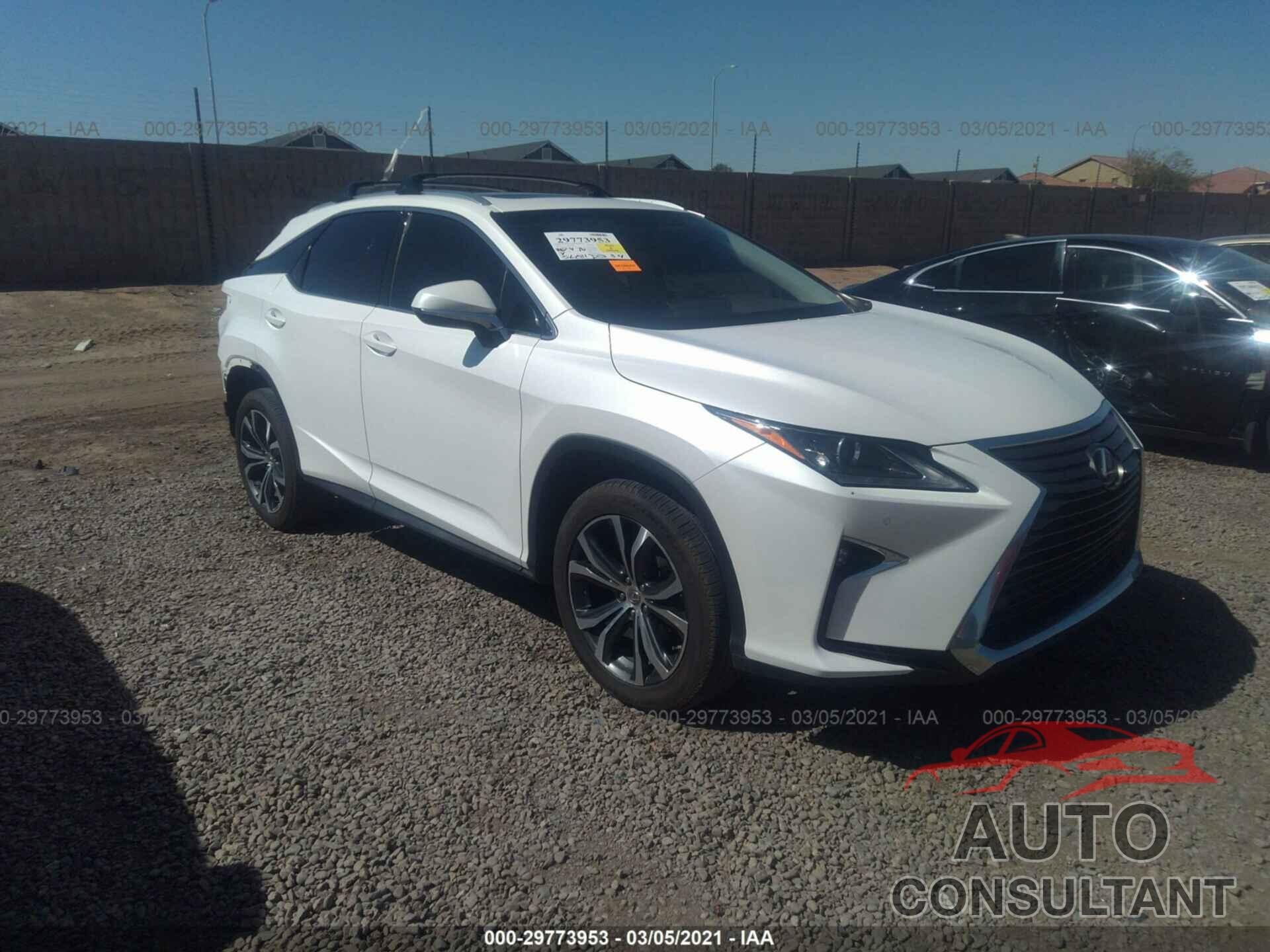 LEXUS RX 350 2016 - 2T2ZZMCA6GC023657